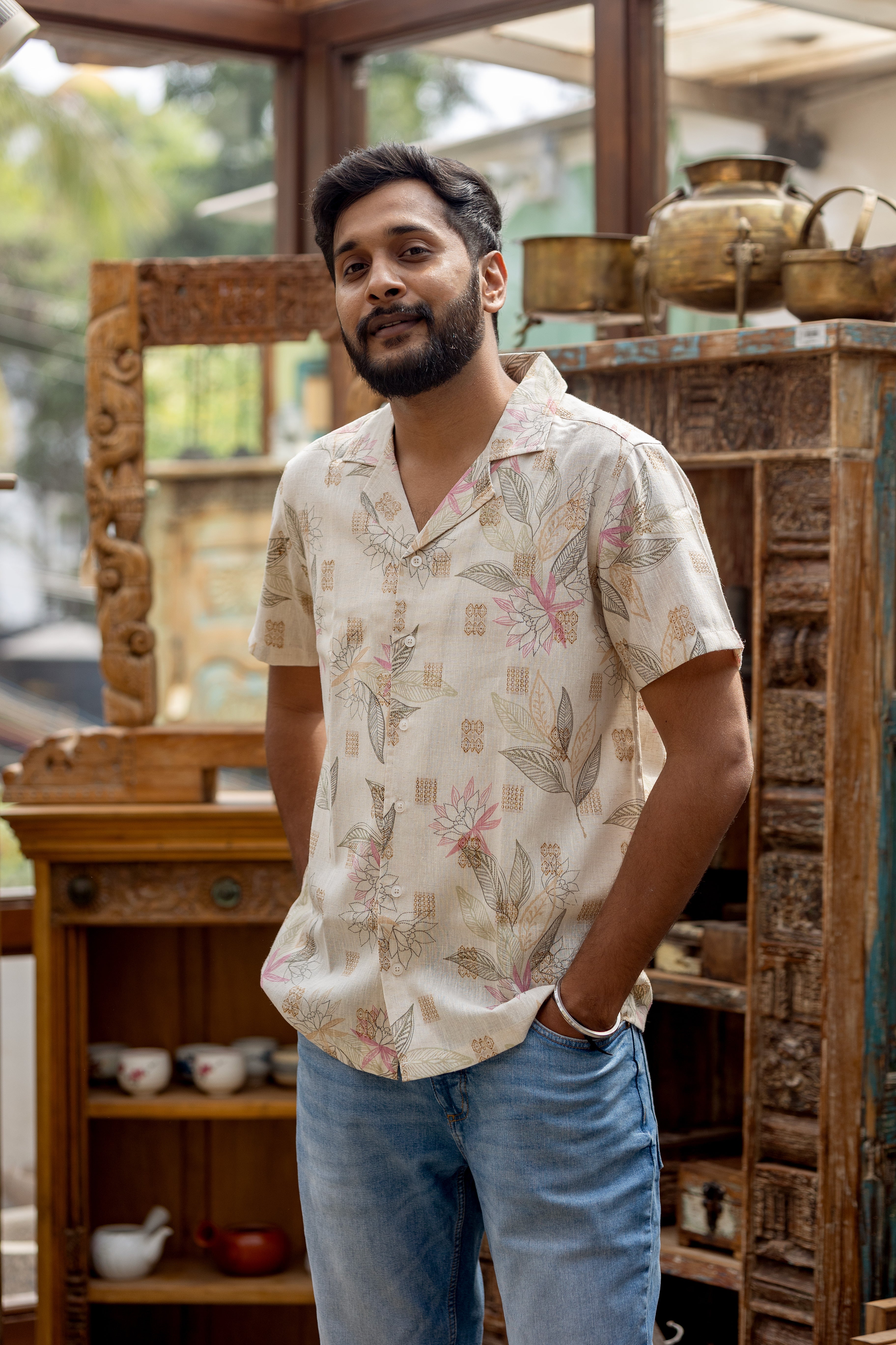 Sand bloom shirt