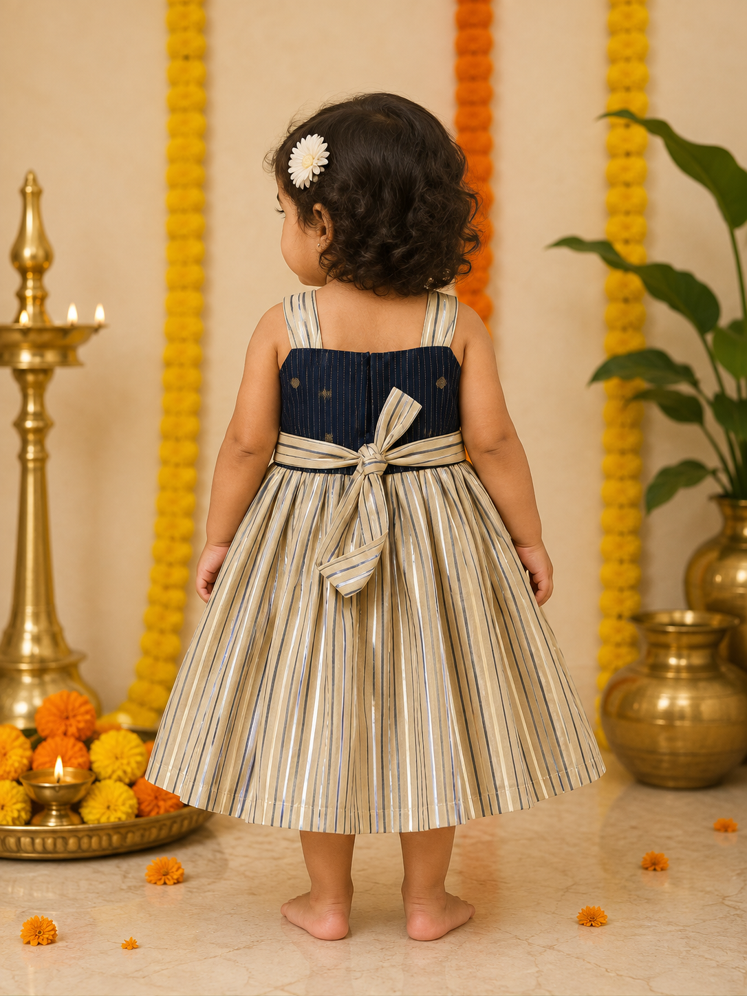 Blue frock