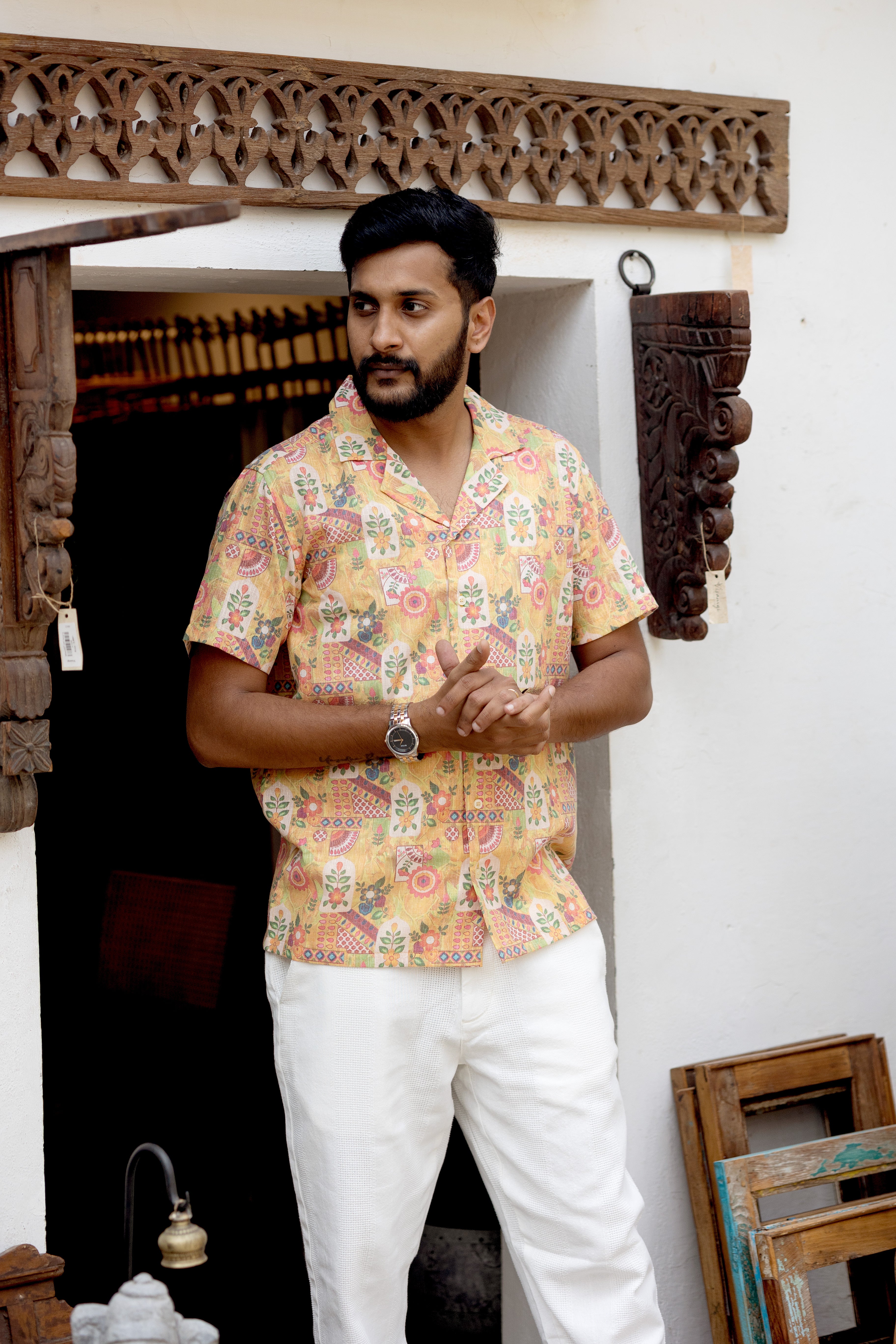 Amber bloom shirt