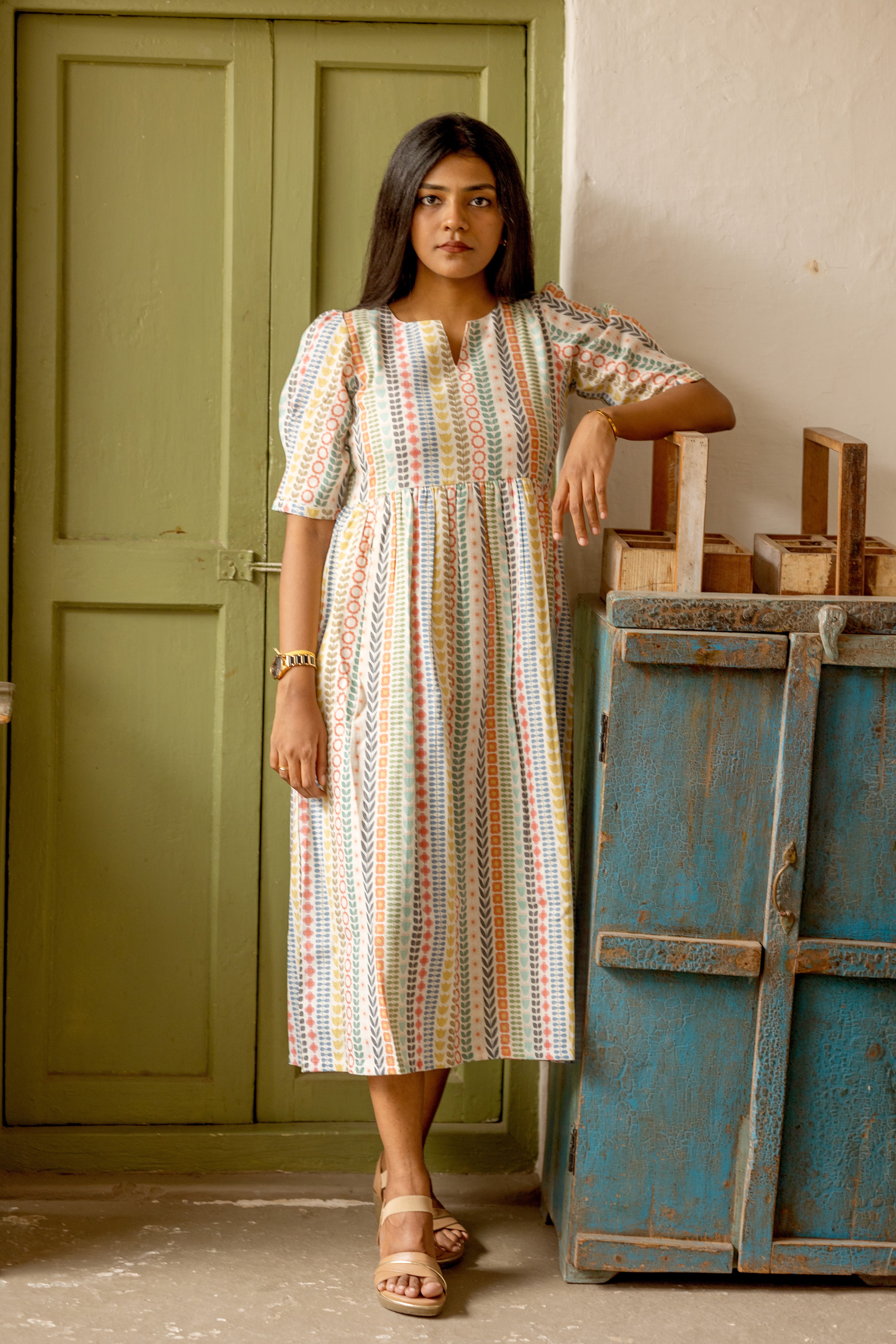 Rangrekha dress