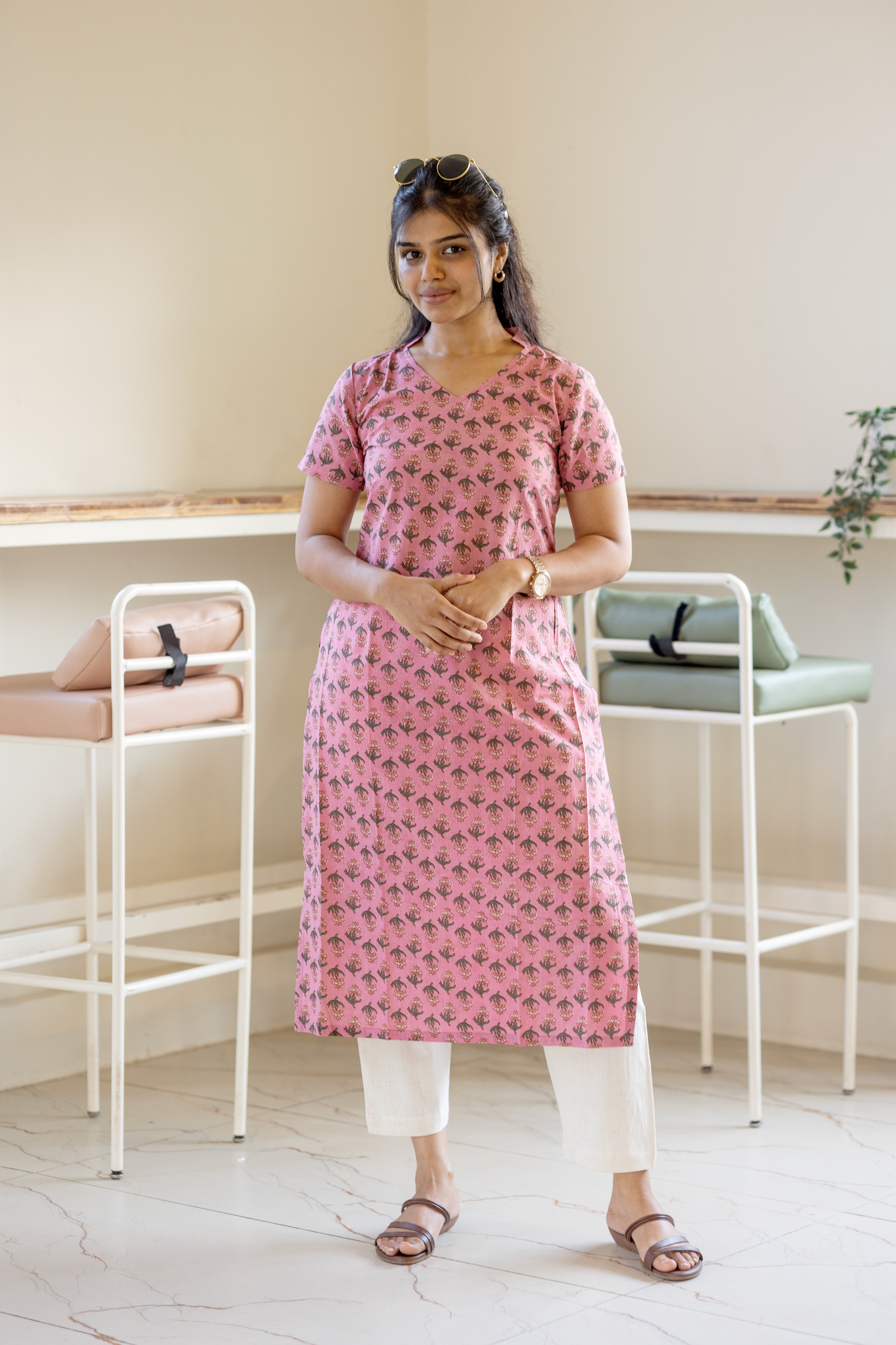 Rosy charm kurti