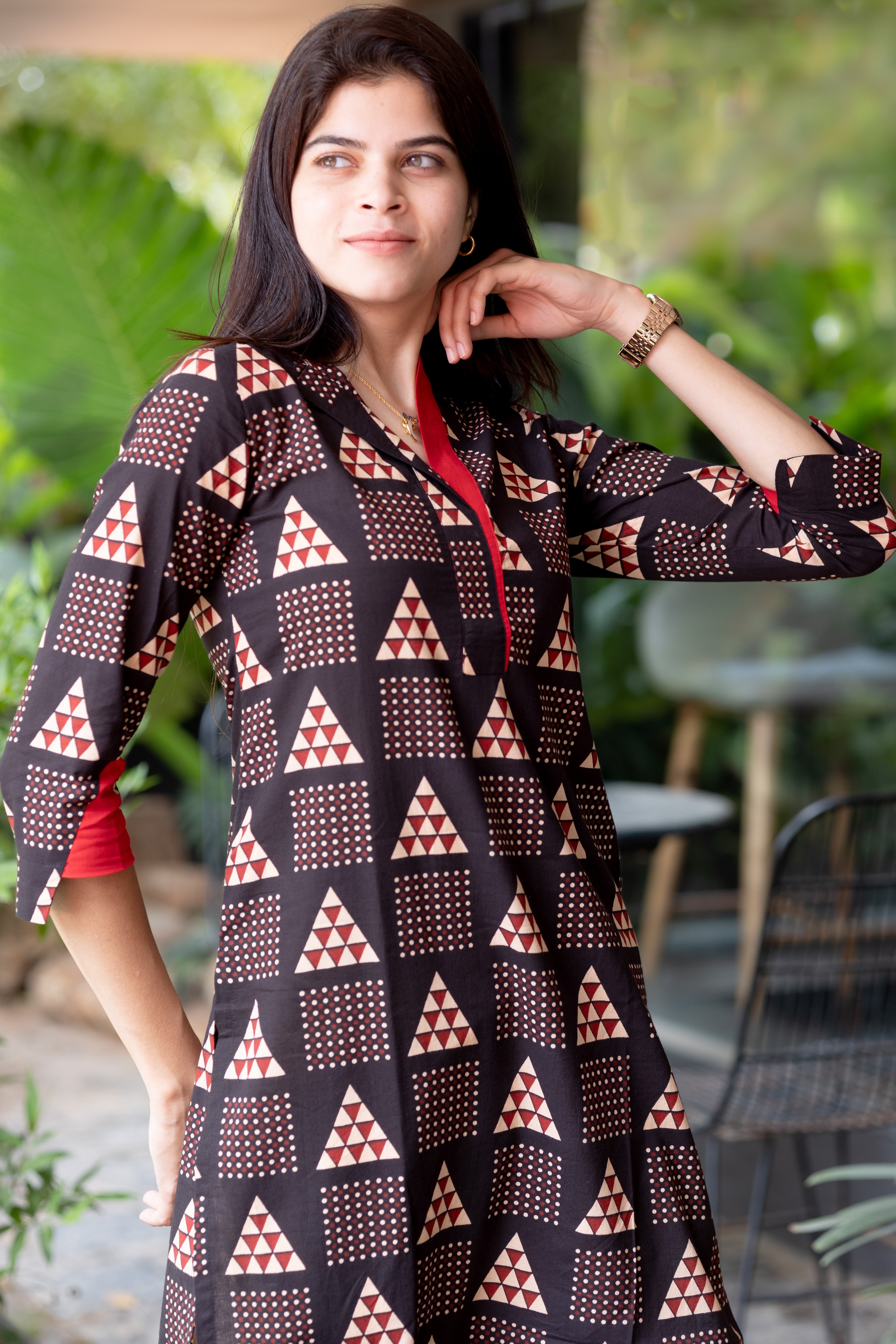 Triangle kurti