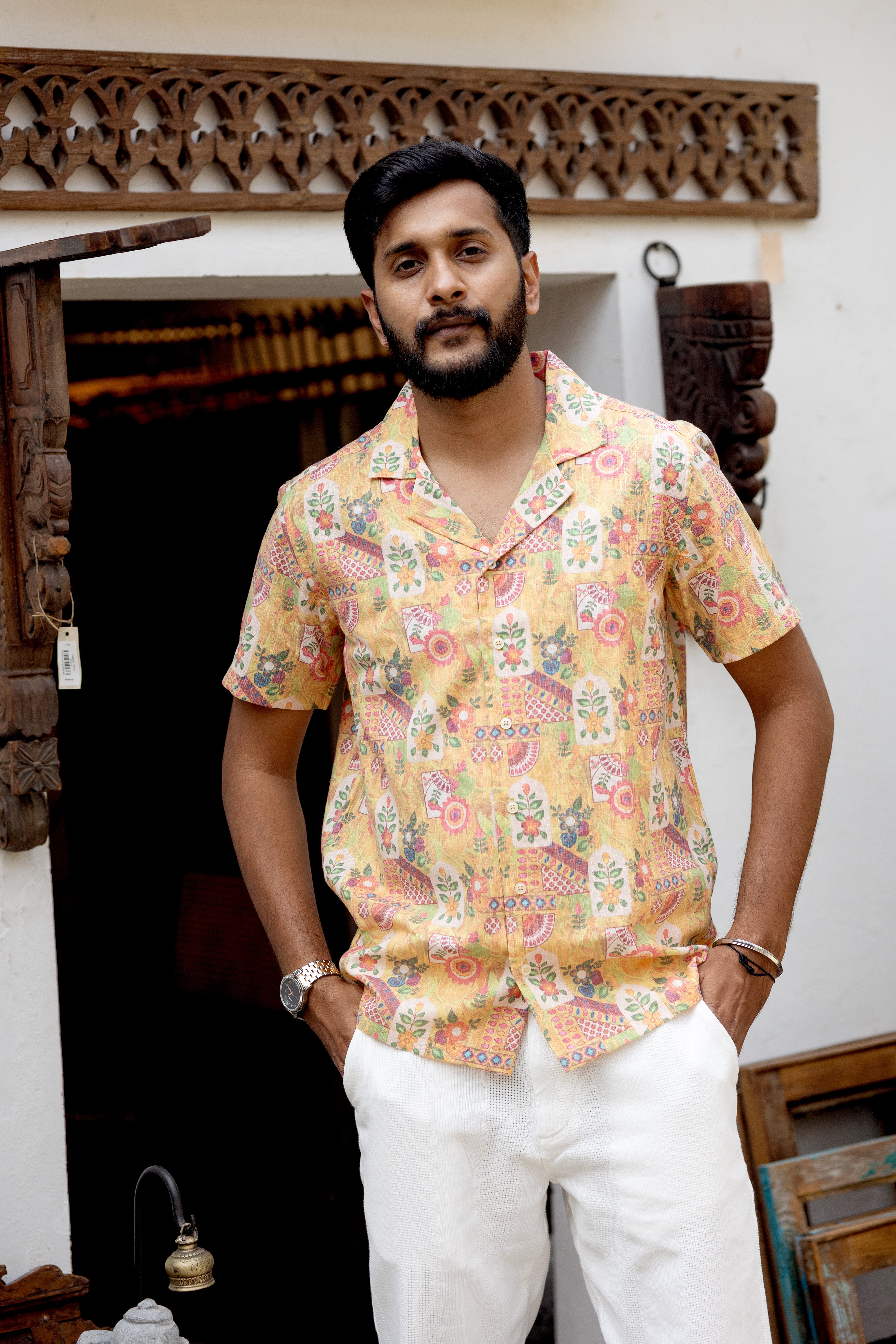Amber bloom shirt