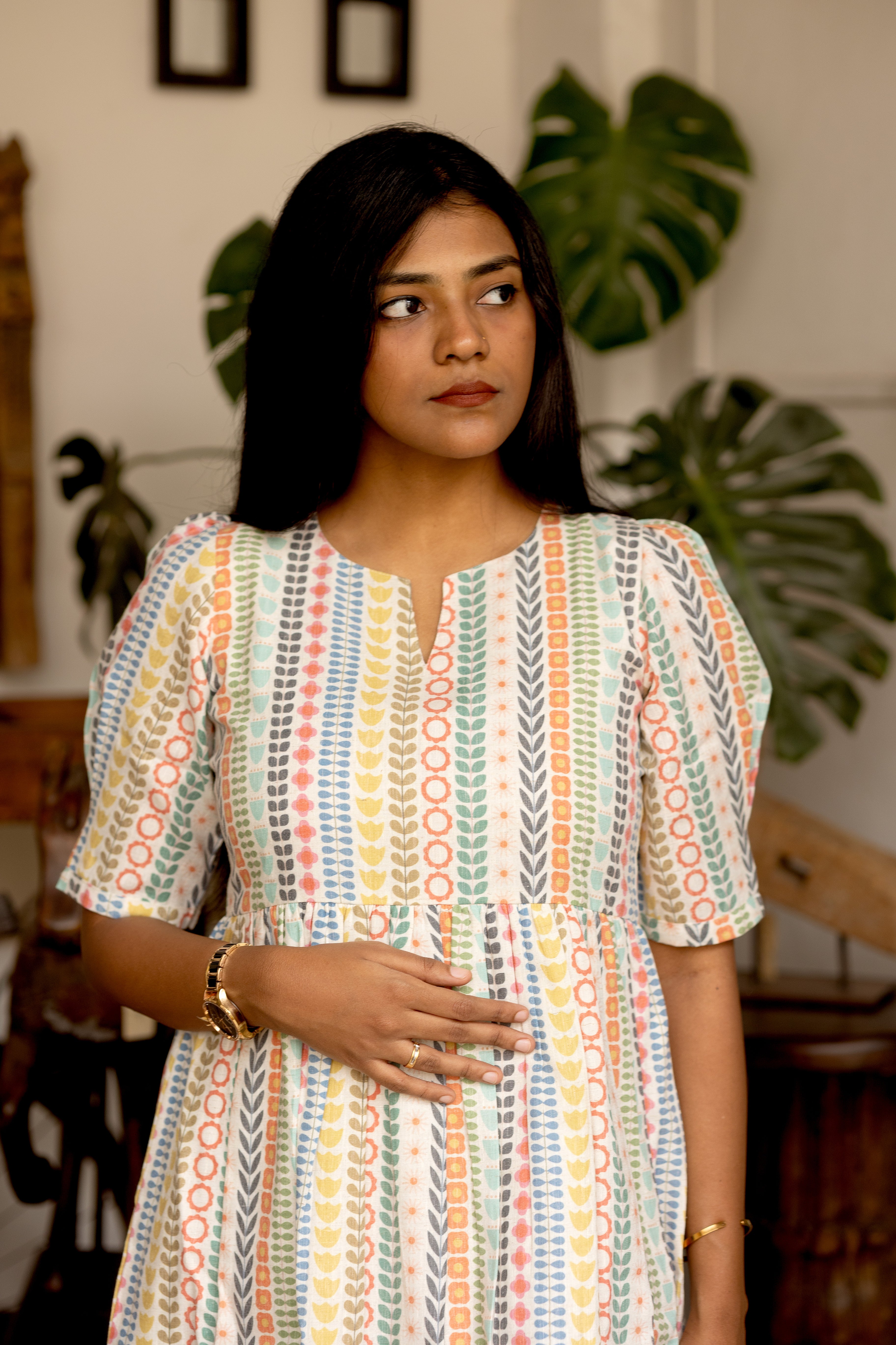 Rangrekha dress