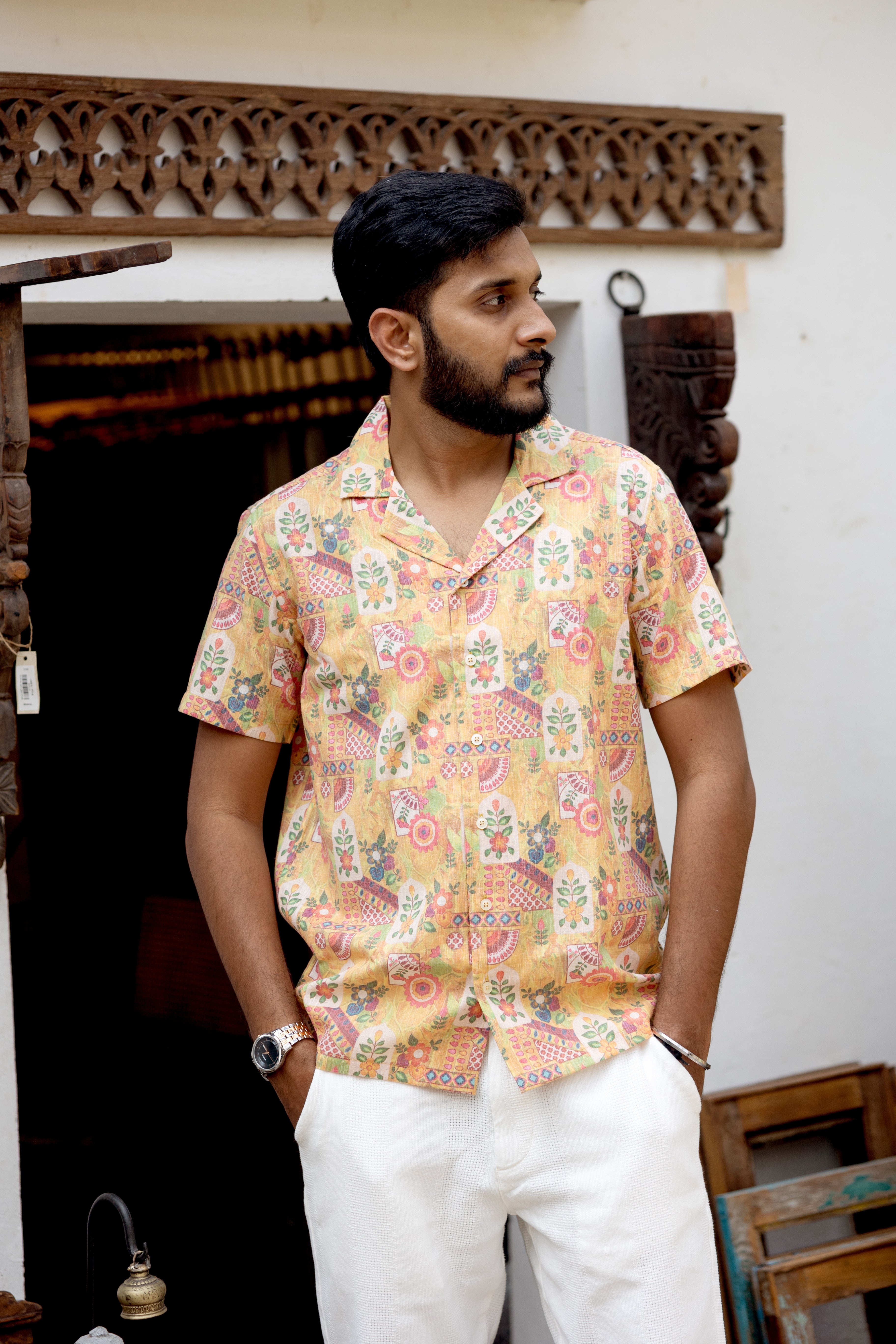 Amber bloom shirt