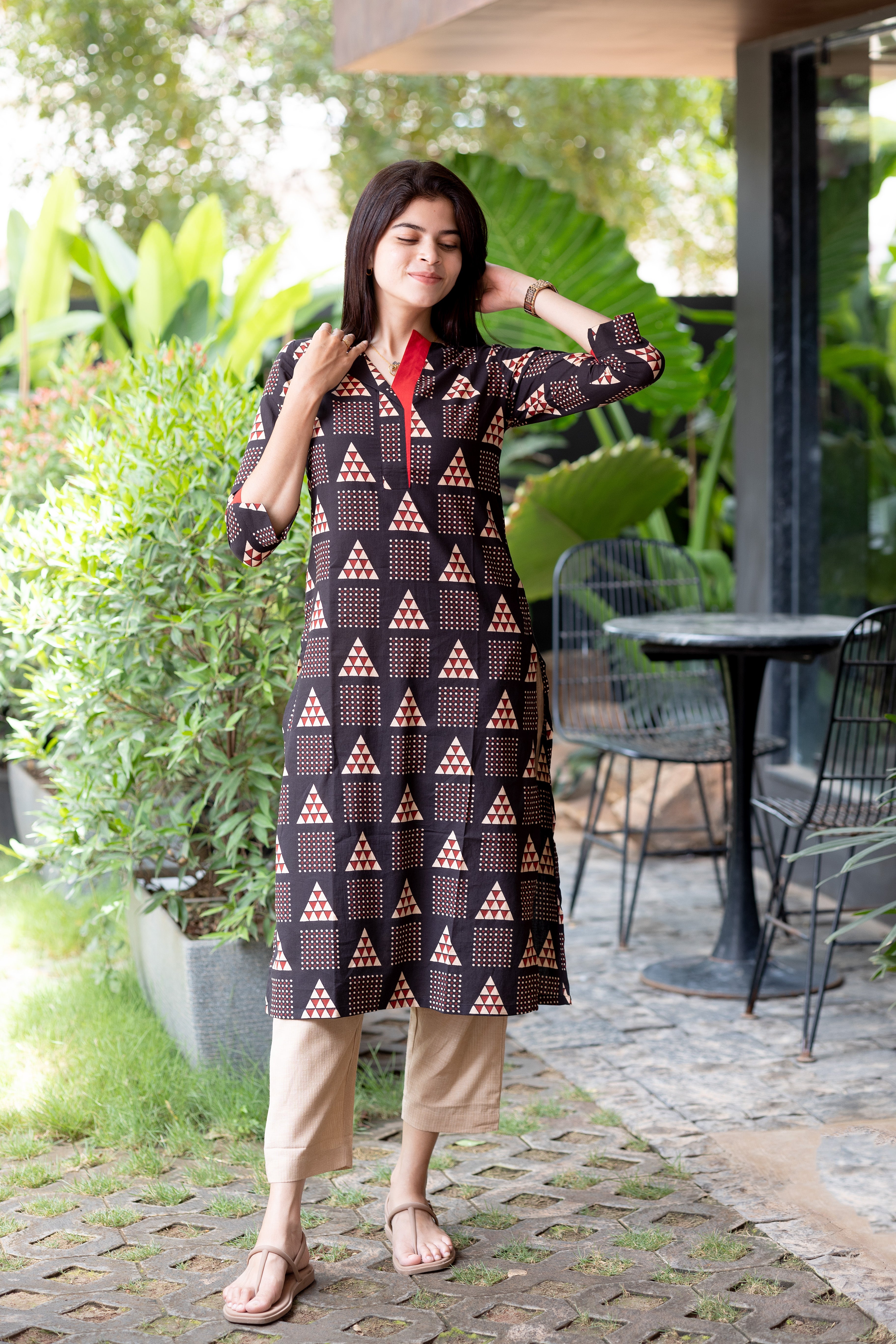 Triangle kurti