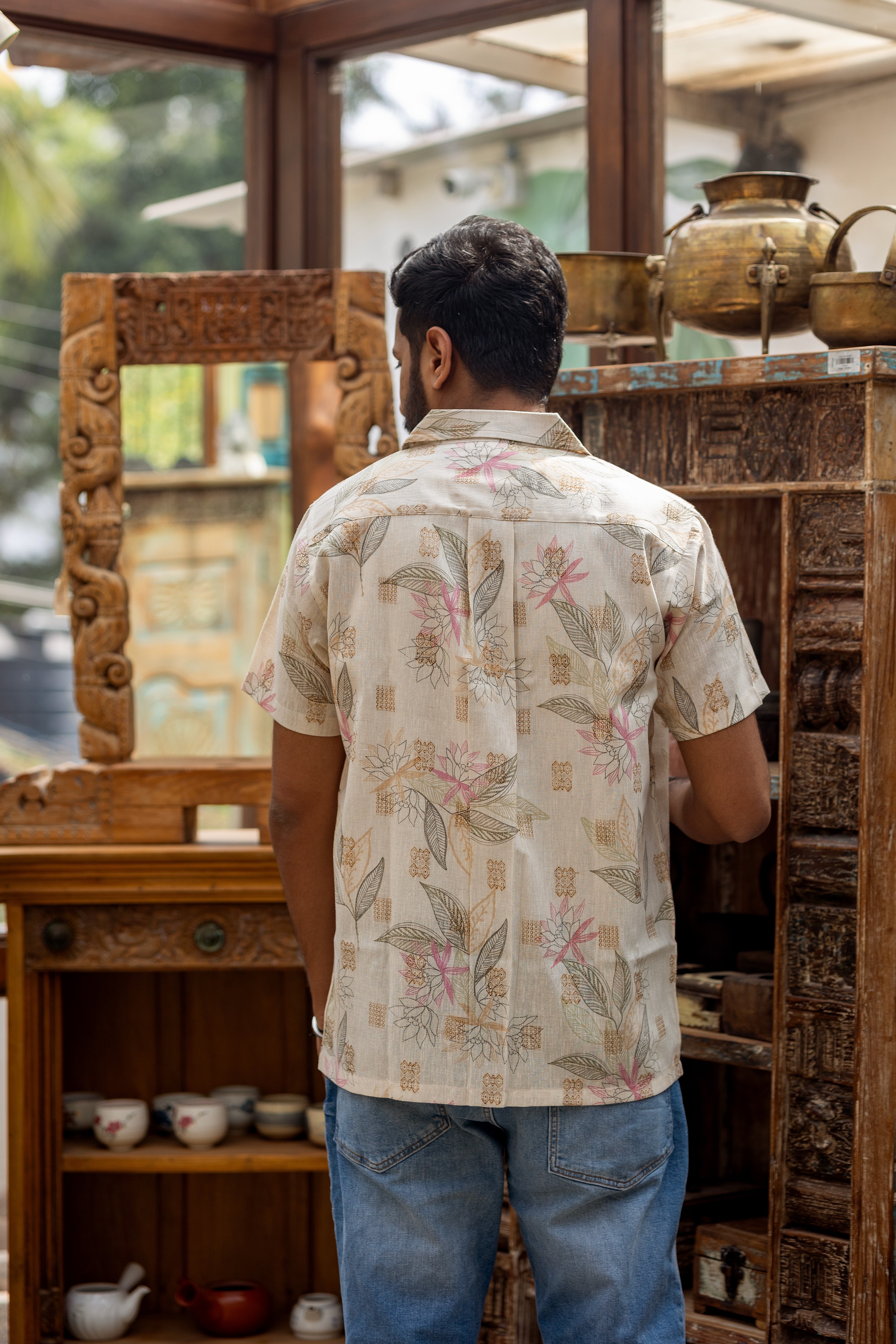 Sand bloom shirt