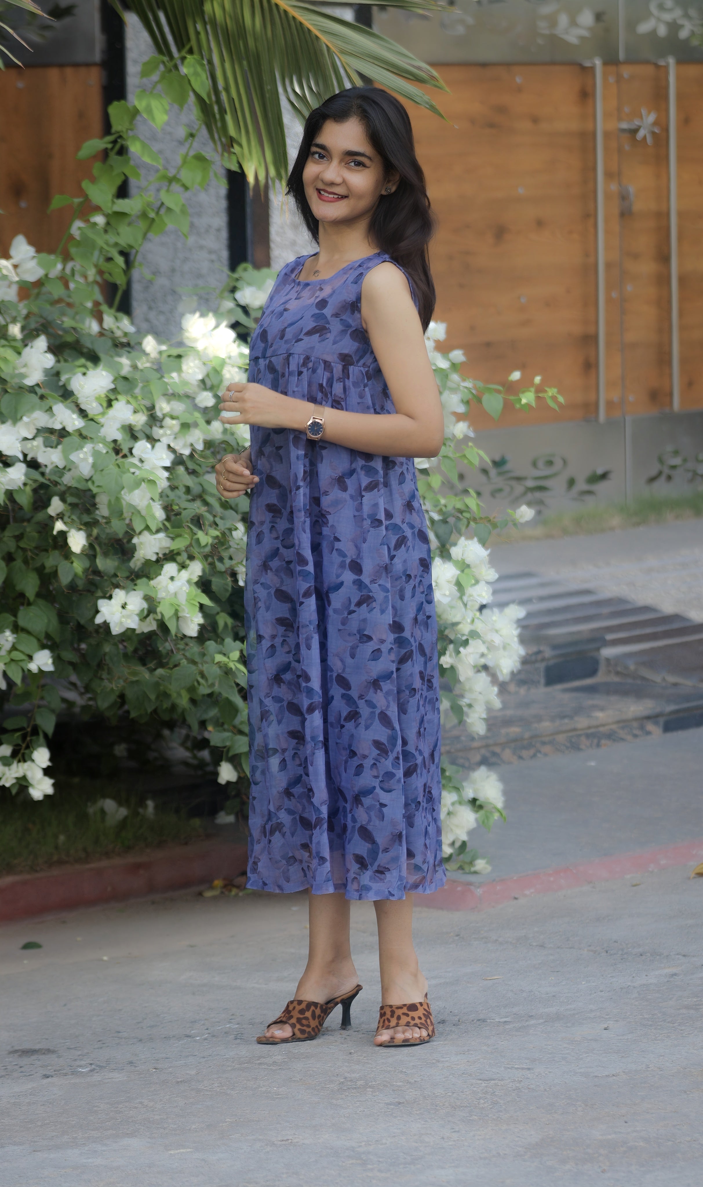Evening sky dress