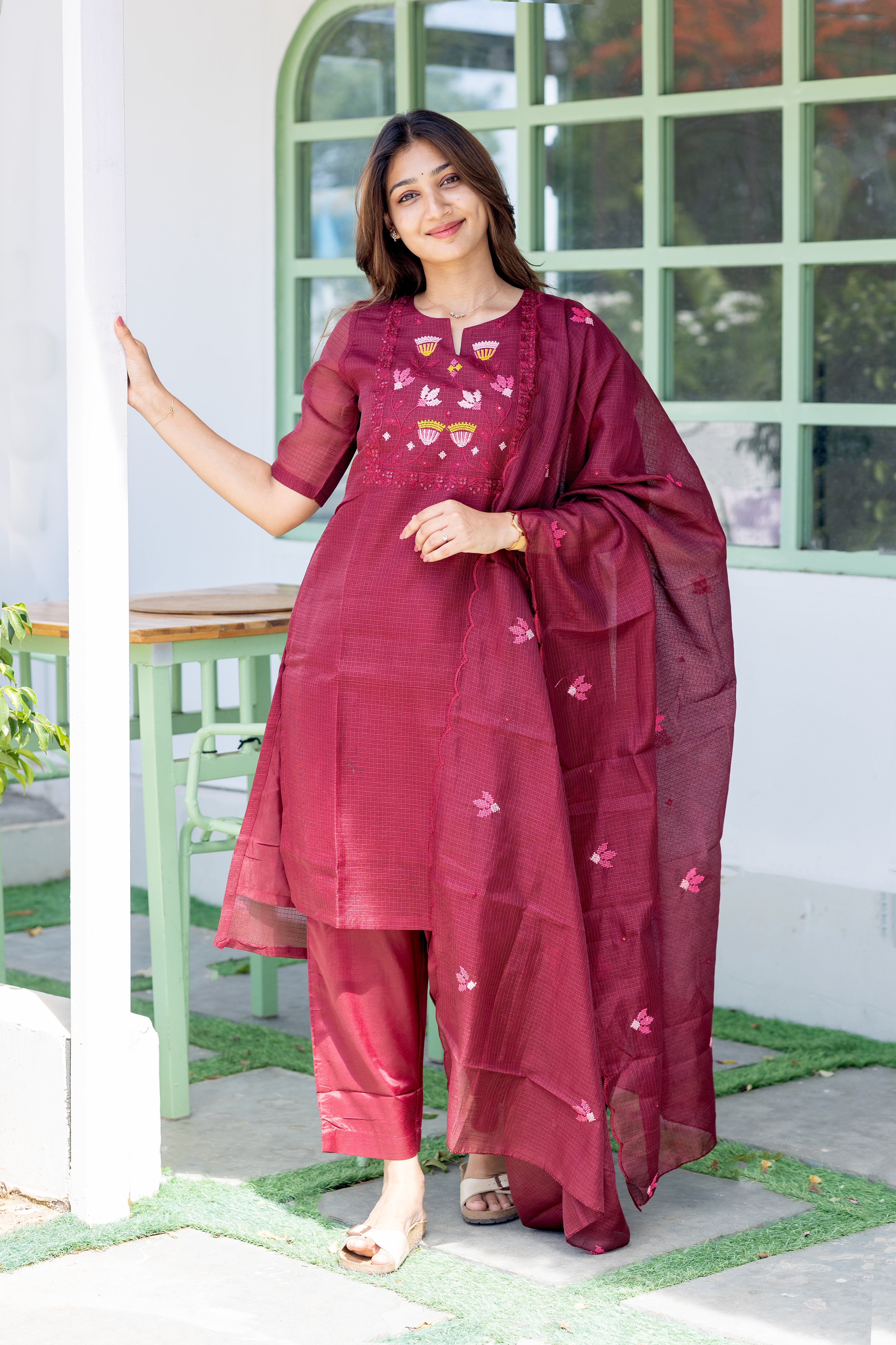 Berry embroidery