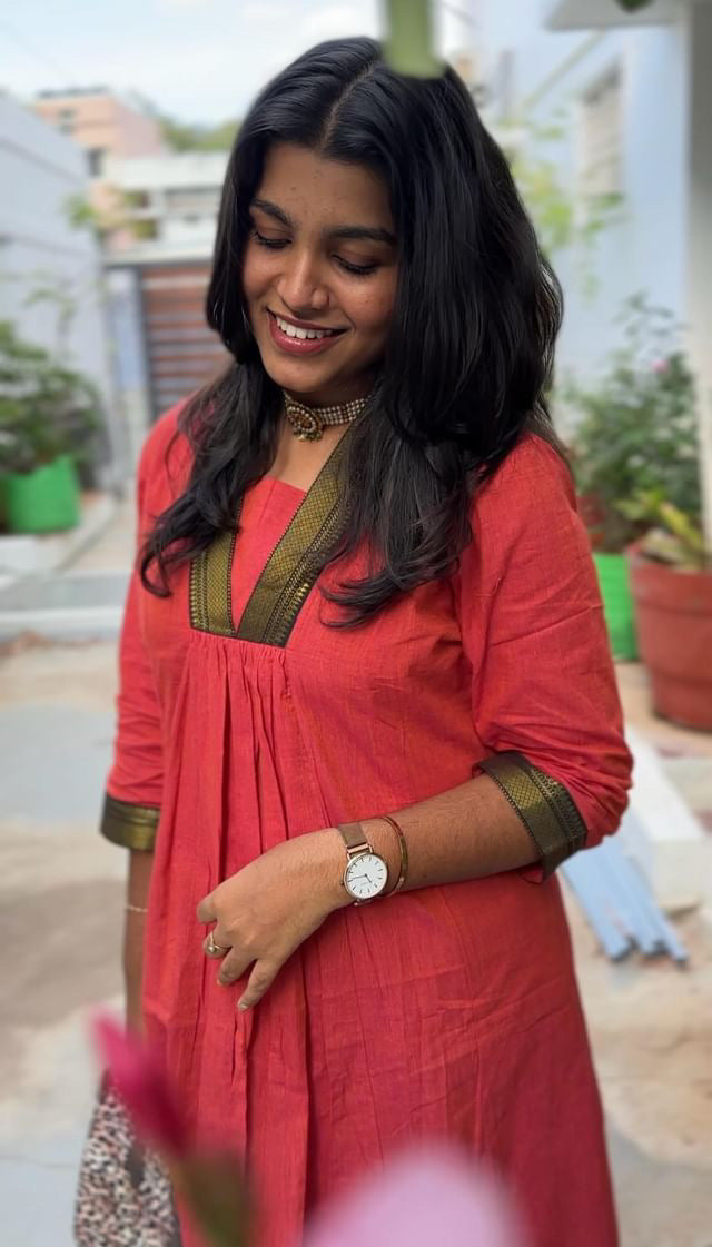 Red Ethnic Suit