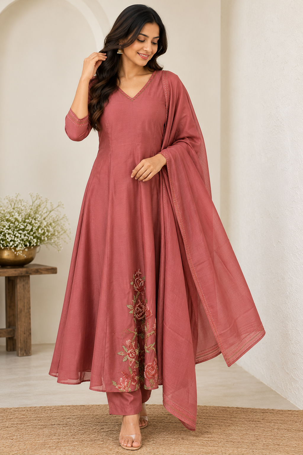 Maroon elegance