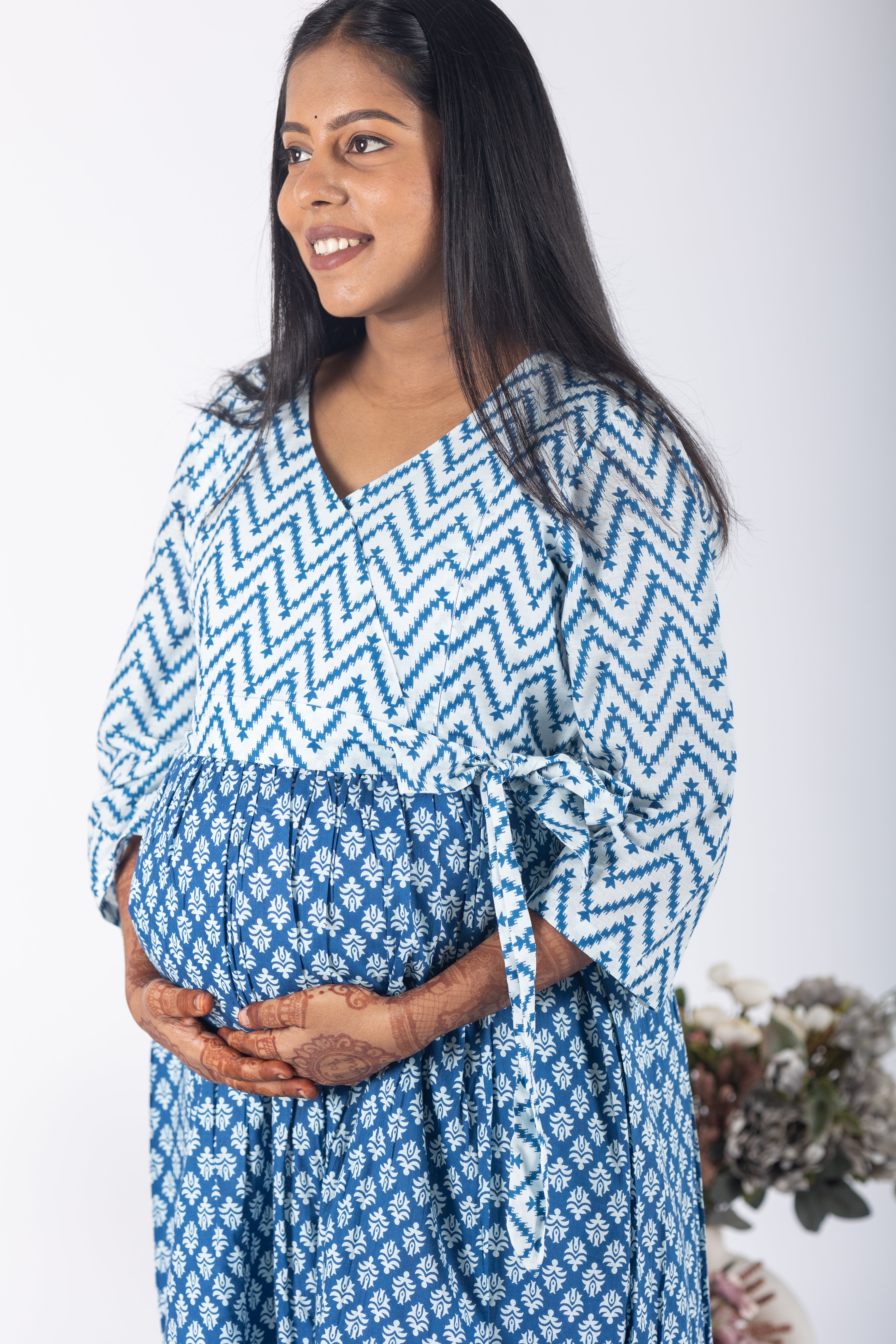 Sky Zone Dress - Maternity Wear