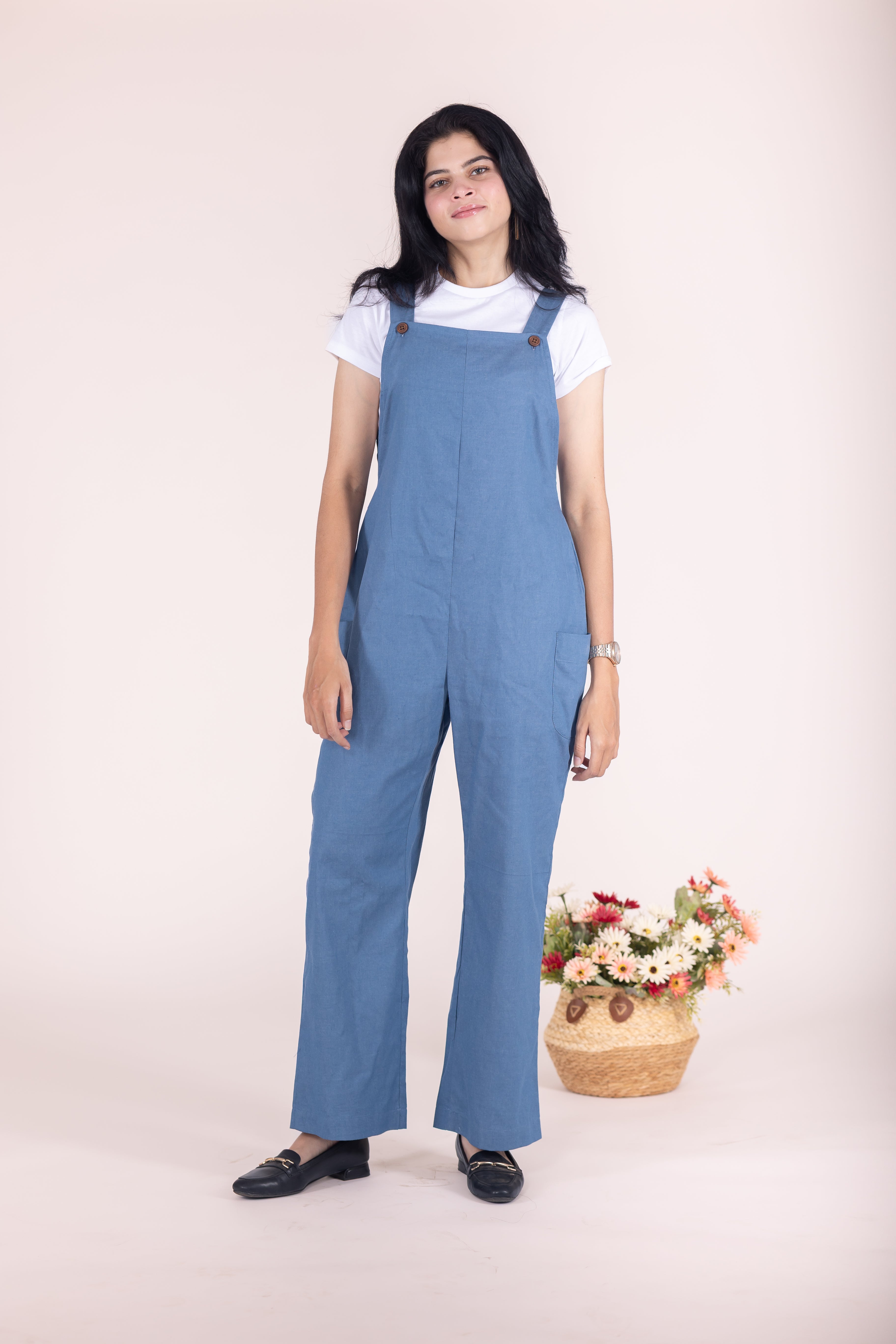 Blue dungaree