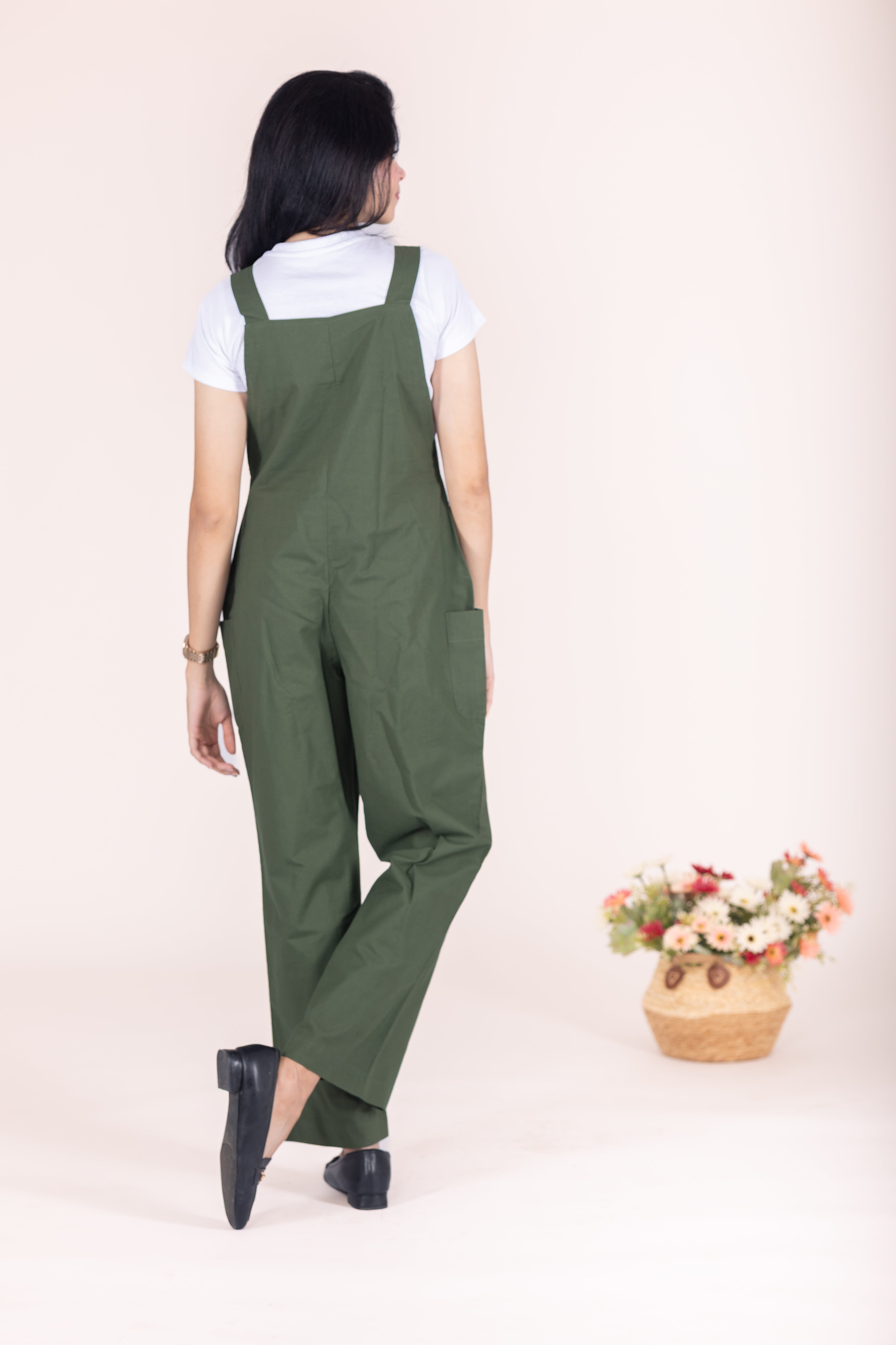 Olive dungaree