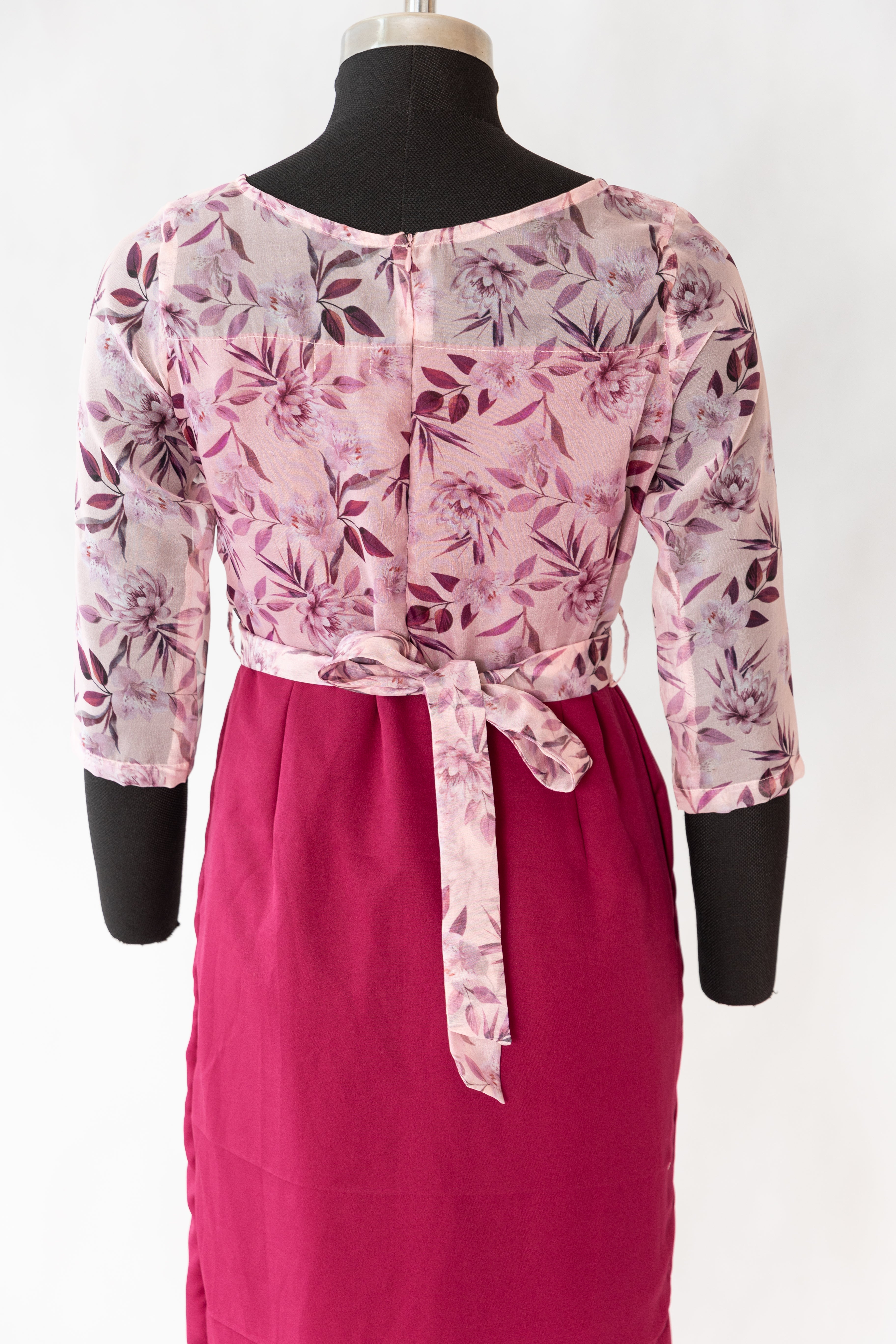 Organza Party Wear Dress - Maternity Wear