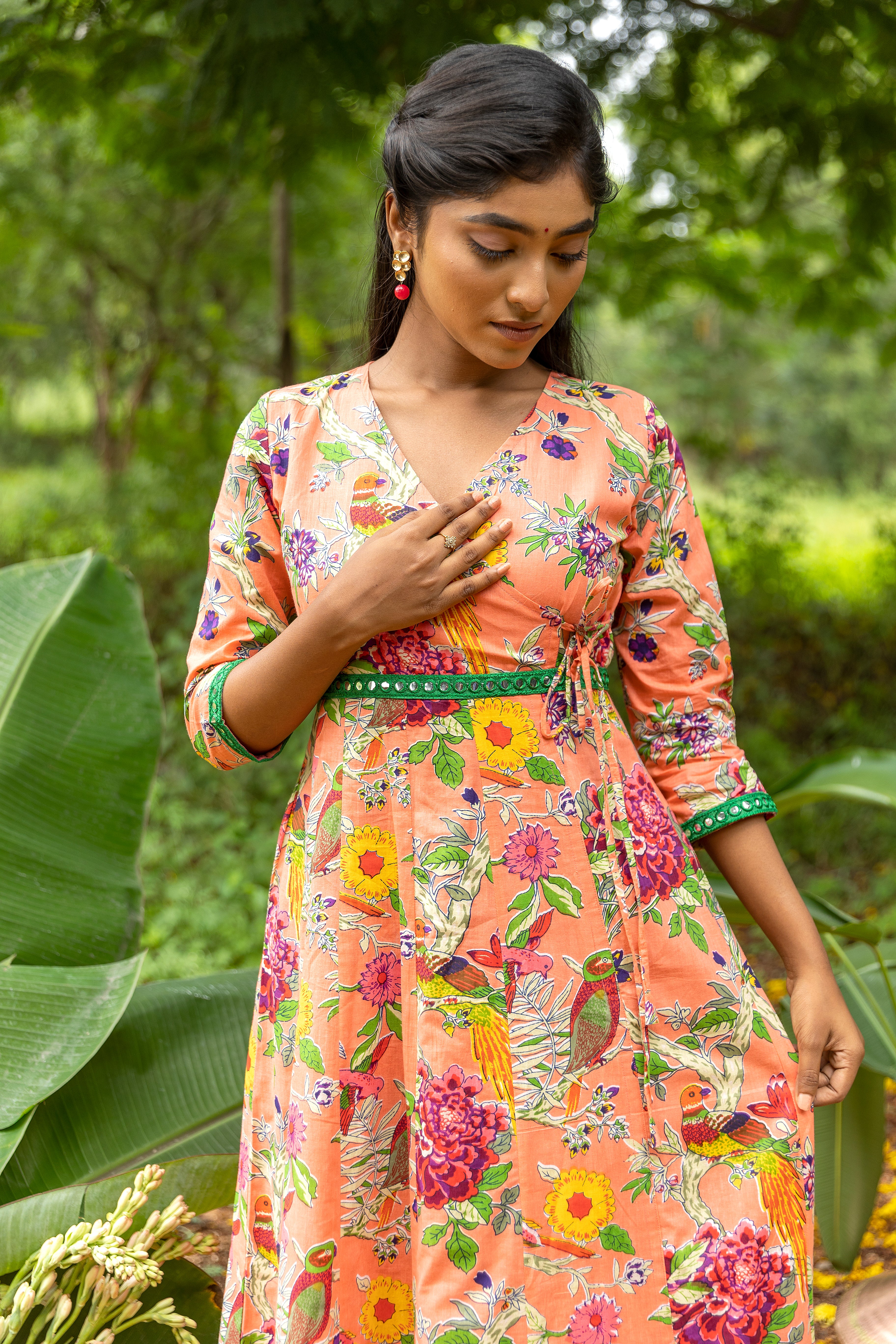 Paradise Anarkali Set