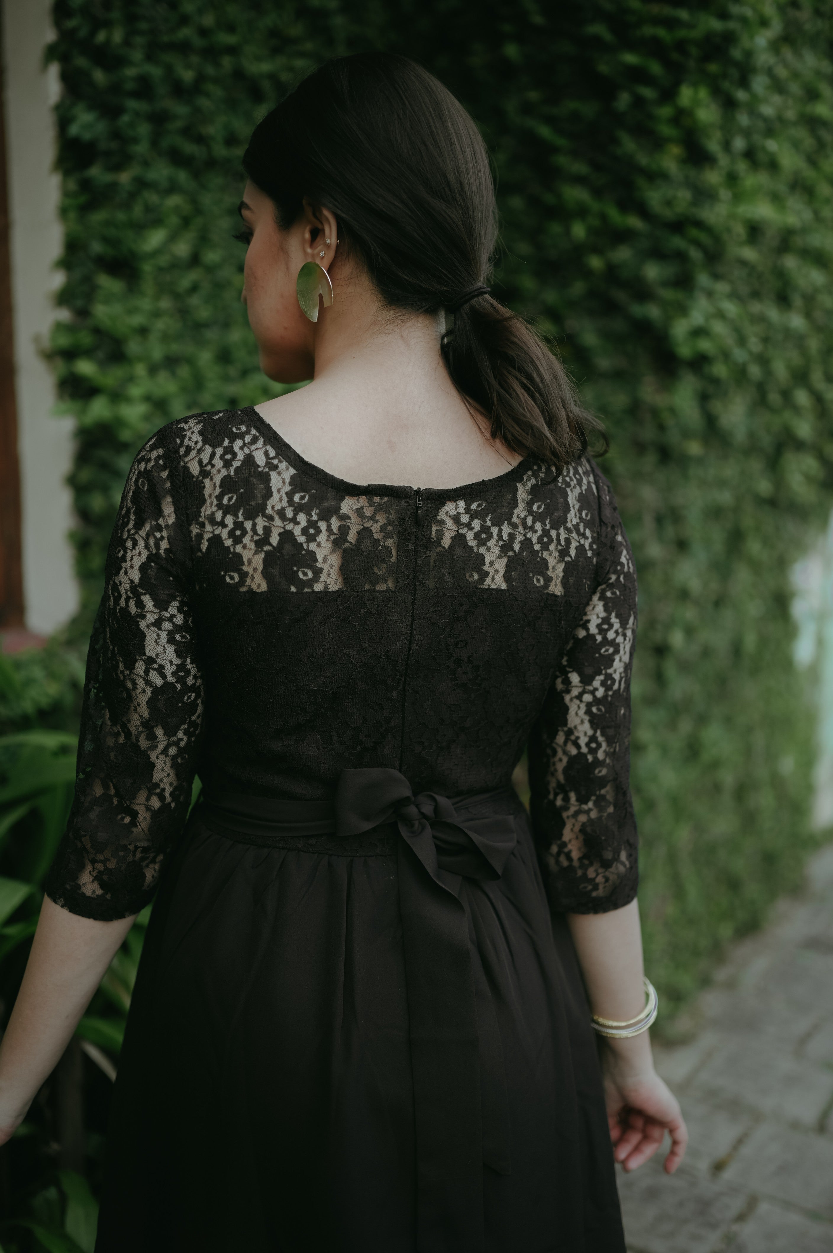 Black Lace Dress