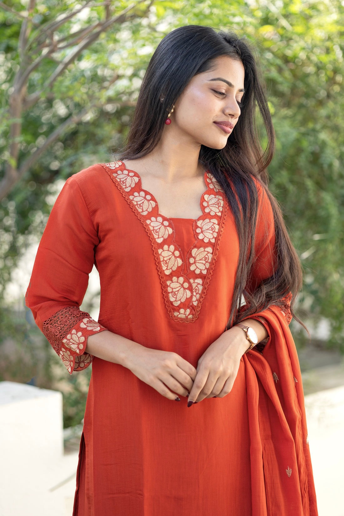 Rustic orange