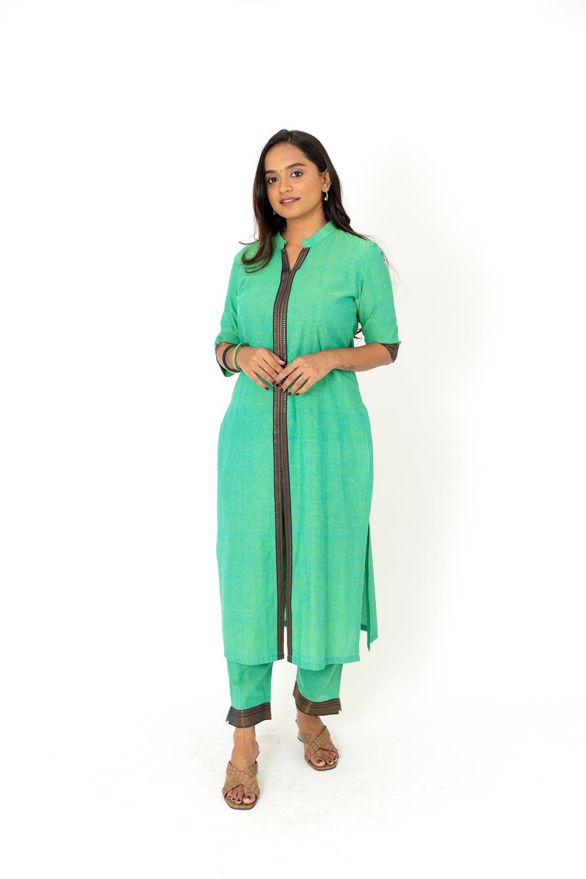 Parrot Green Suit Set - Maternity Wear