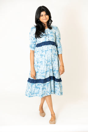 Blue Garden Dress