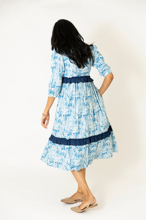 Blue Garden Dress