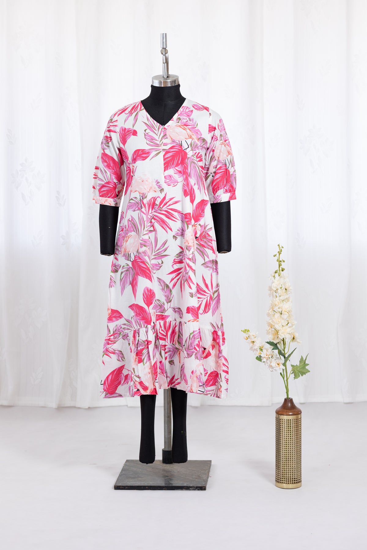 Flamingo dress - Maternity wear