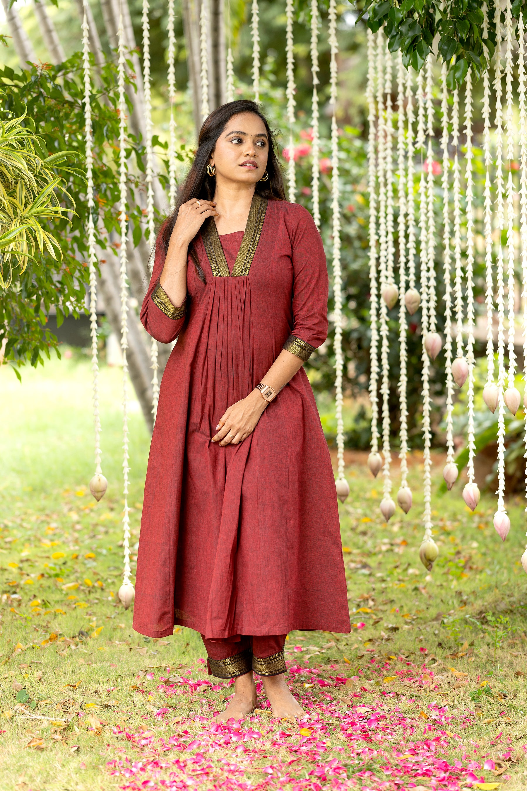 Popular Maroon Georgette Kurti and Maroon Georgette Tunic Online Shopping