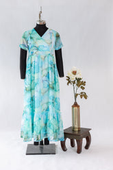 Blue Marble Maxi - Maternity Wear