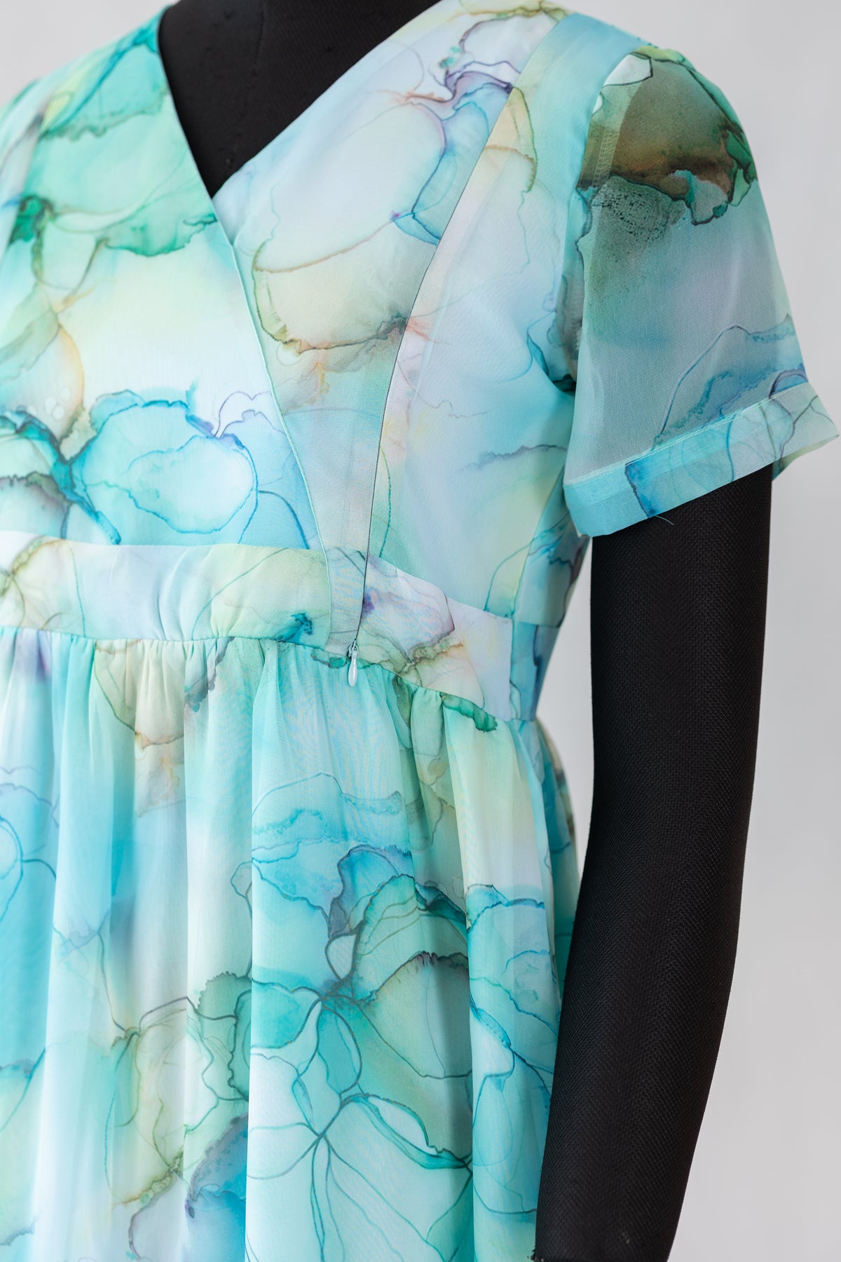 Blue Marble Maxi - Maternity Wear