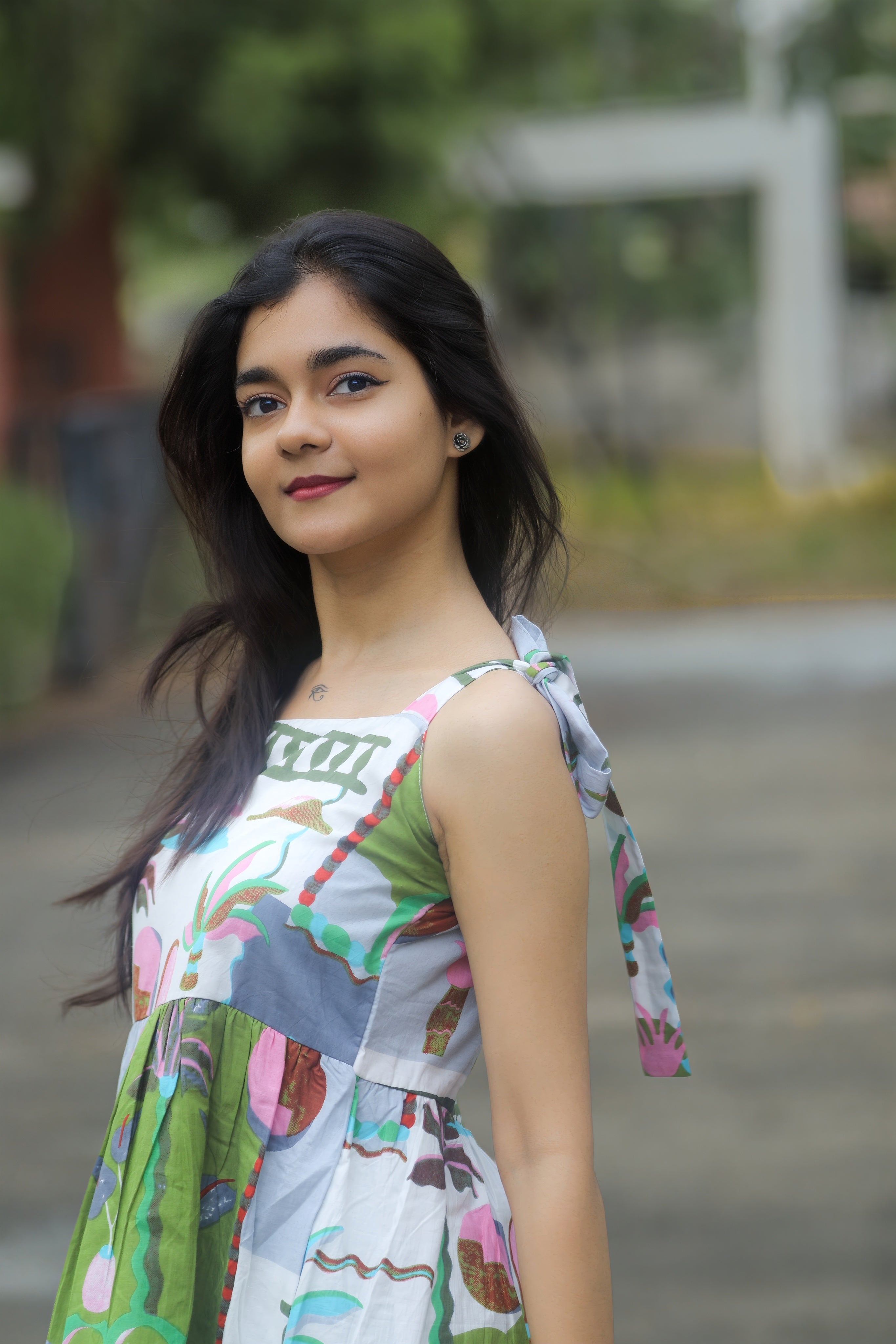 Tropical tale dress
