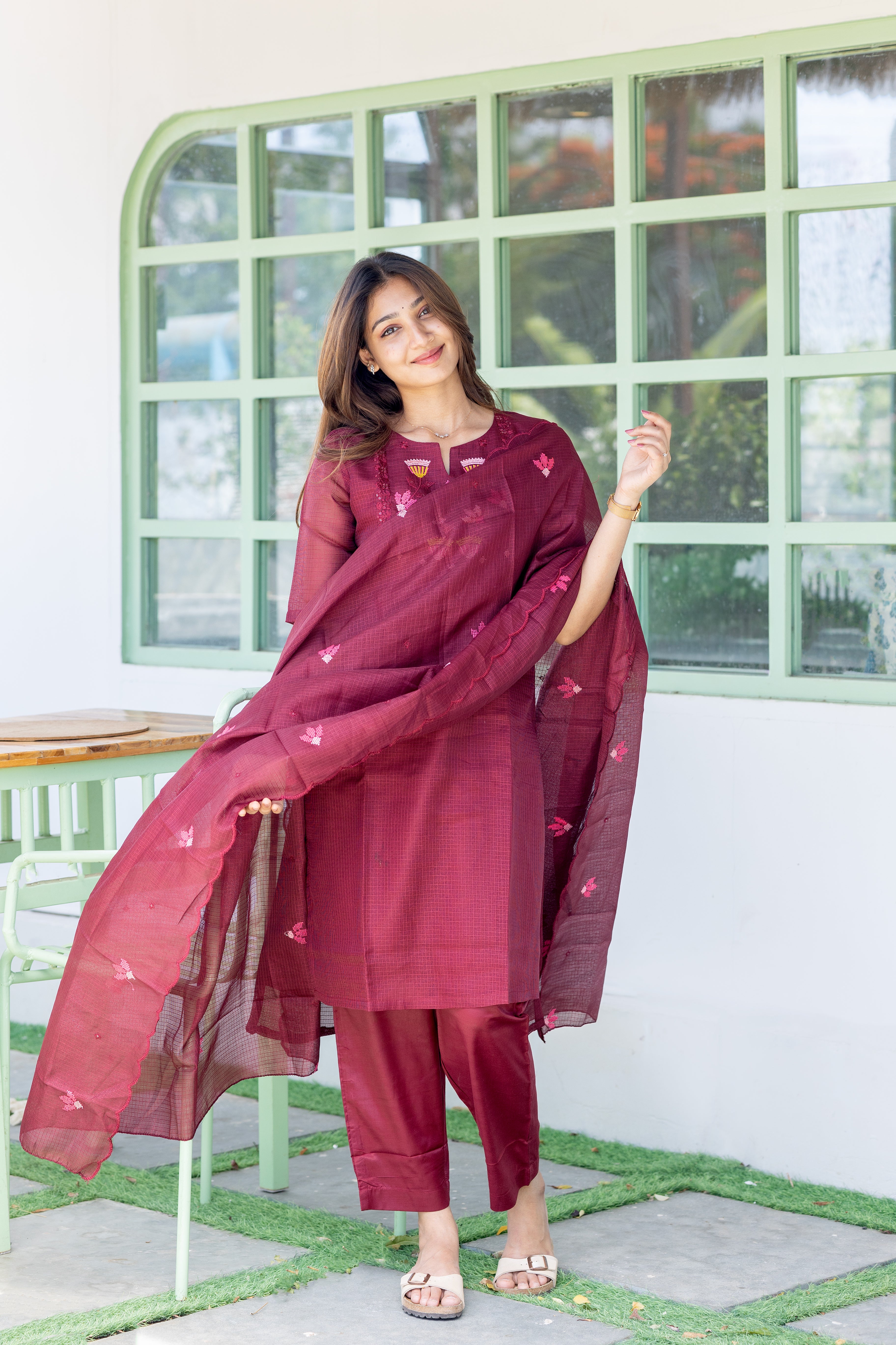 Berry embroidery