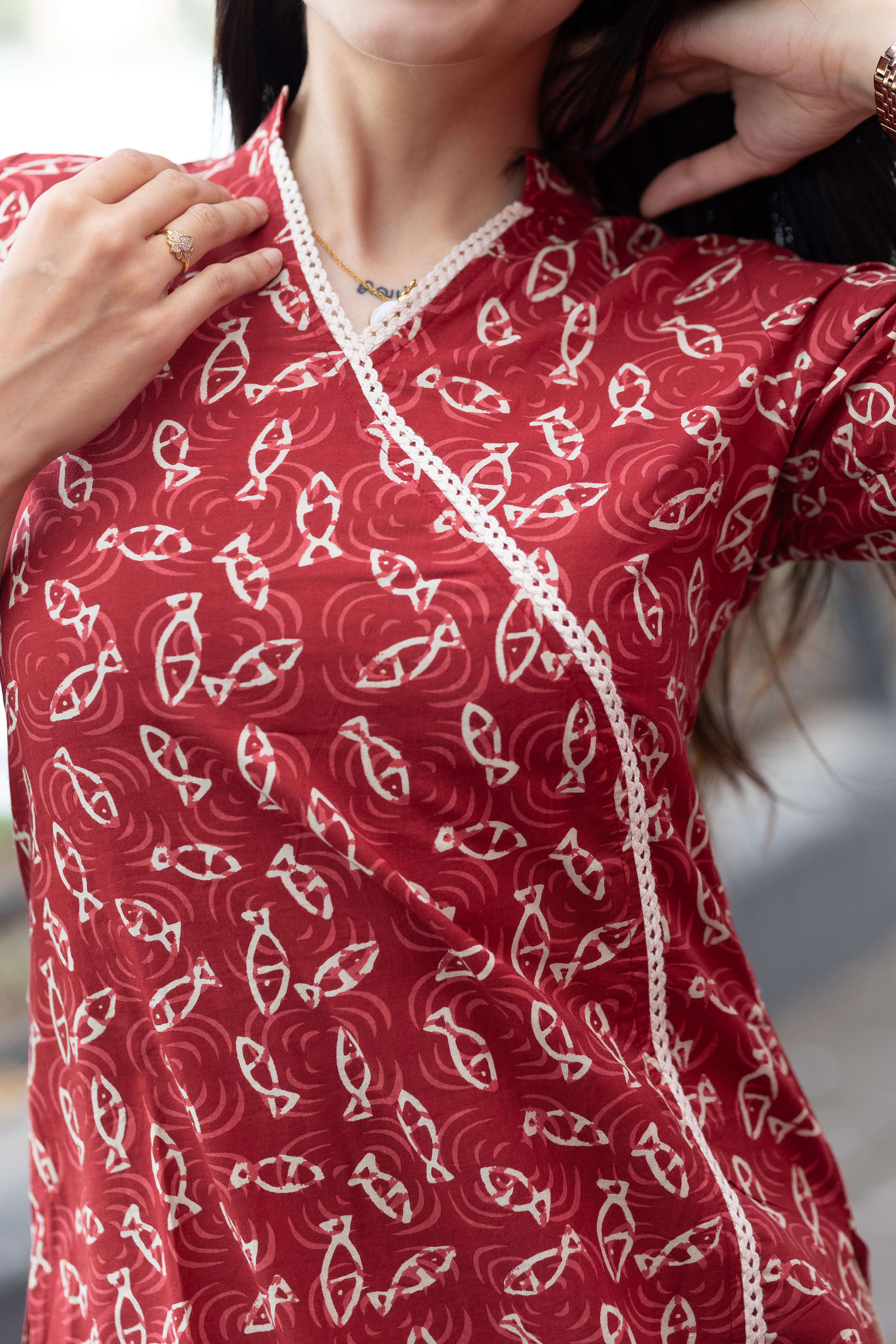 Fish kurti