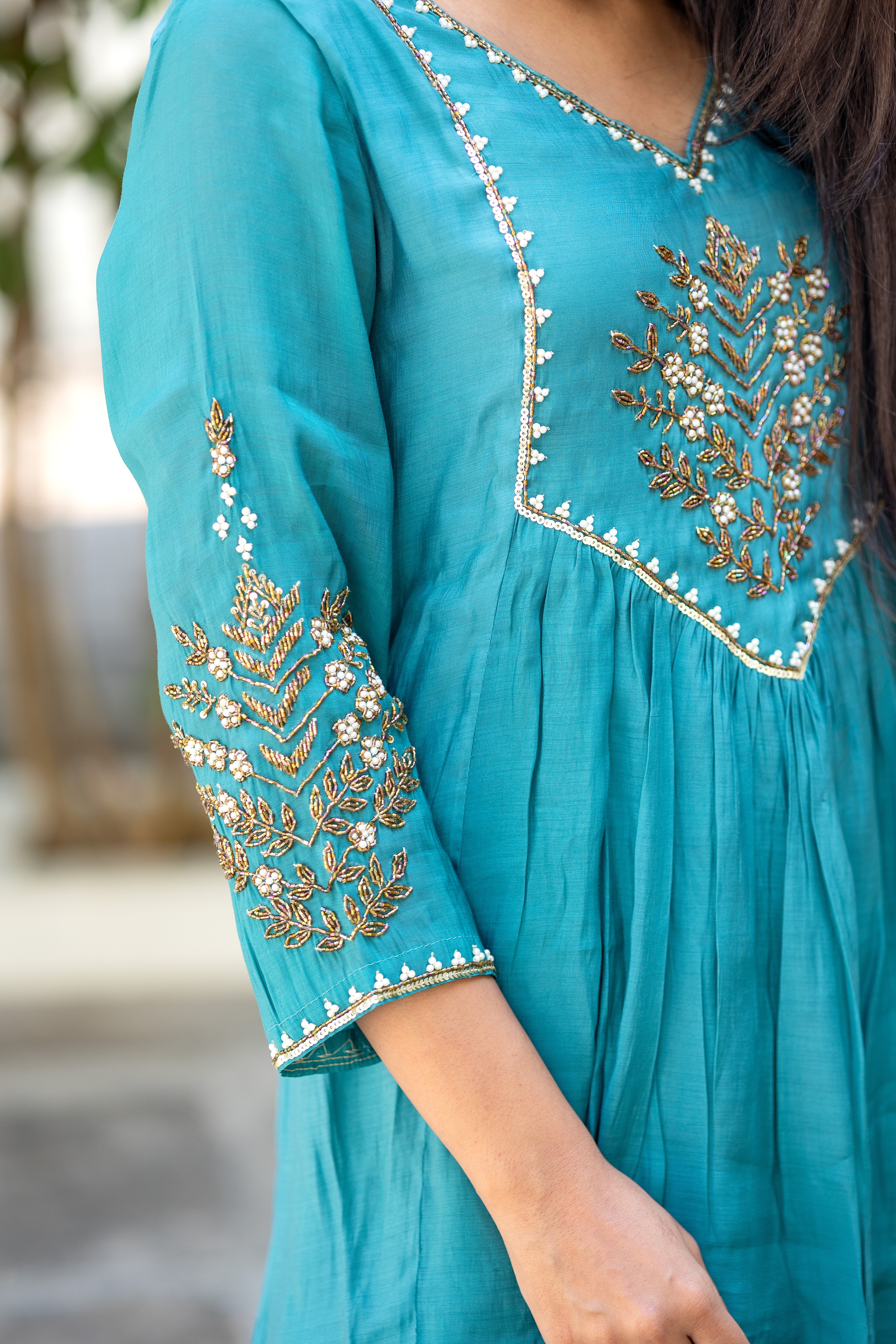 Elegant blue