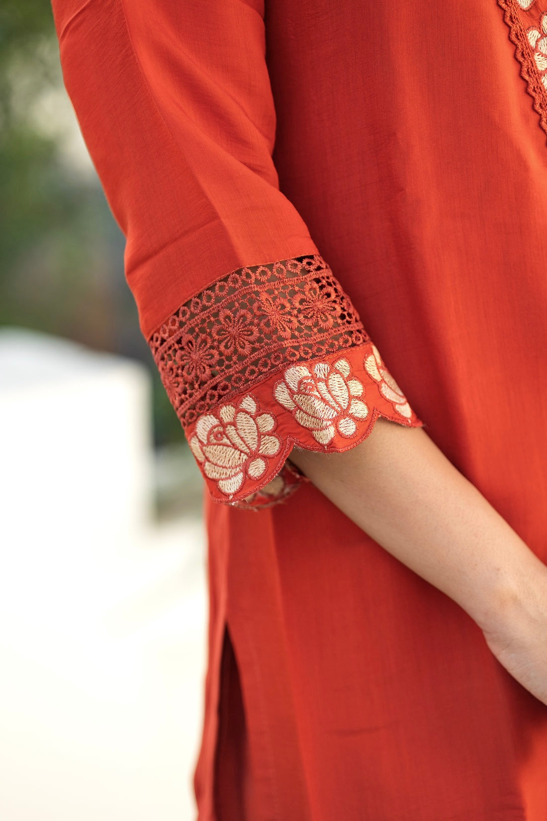 Rustic orange