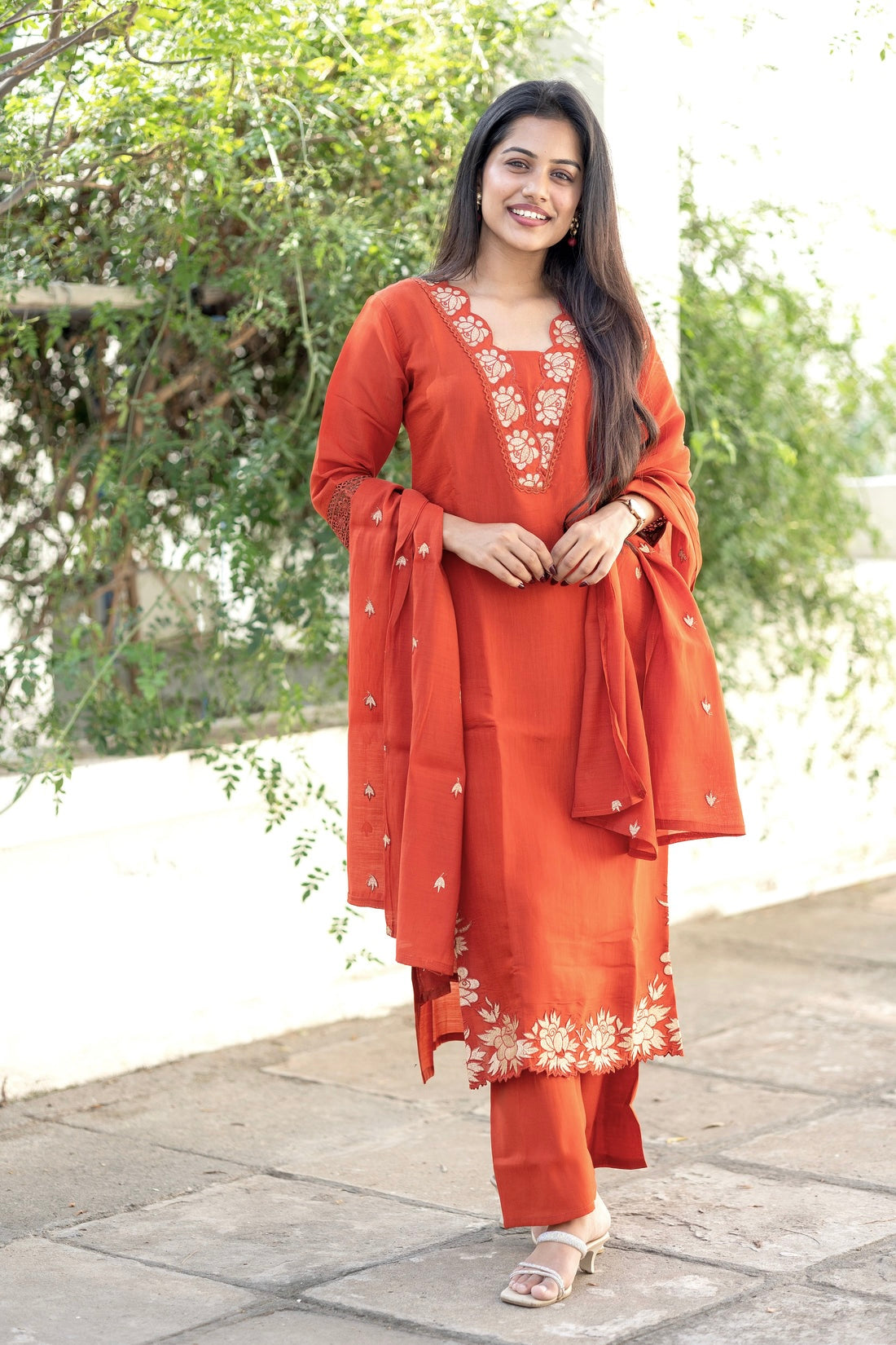 Rustic orange