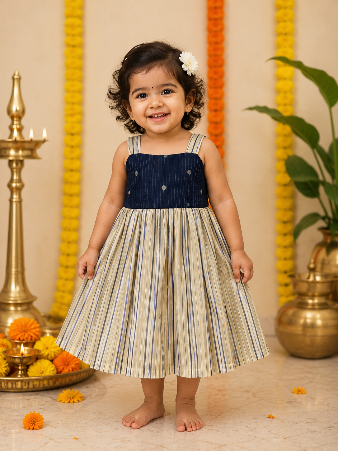 Blue frock