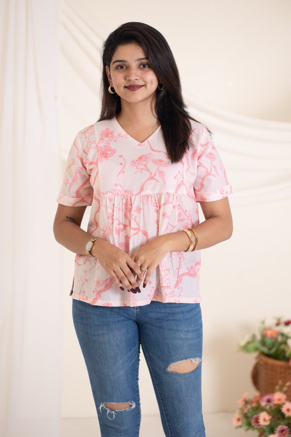 Peach print
