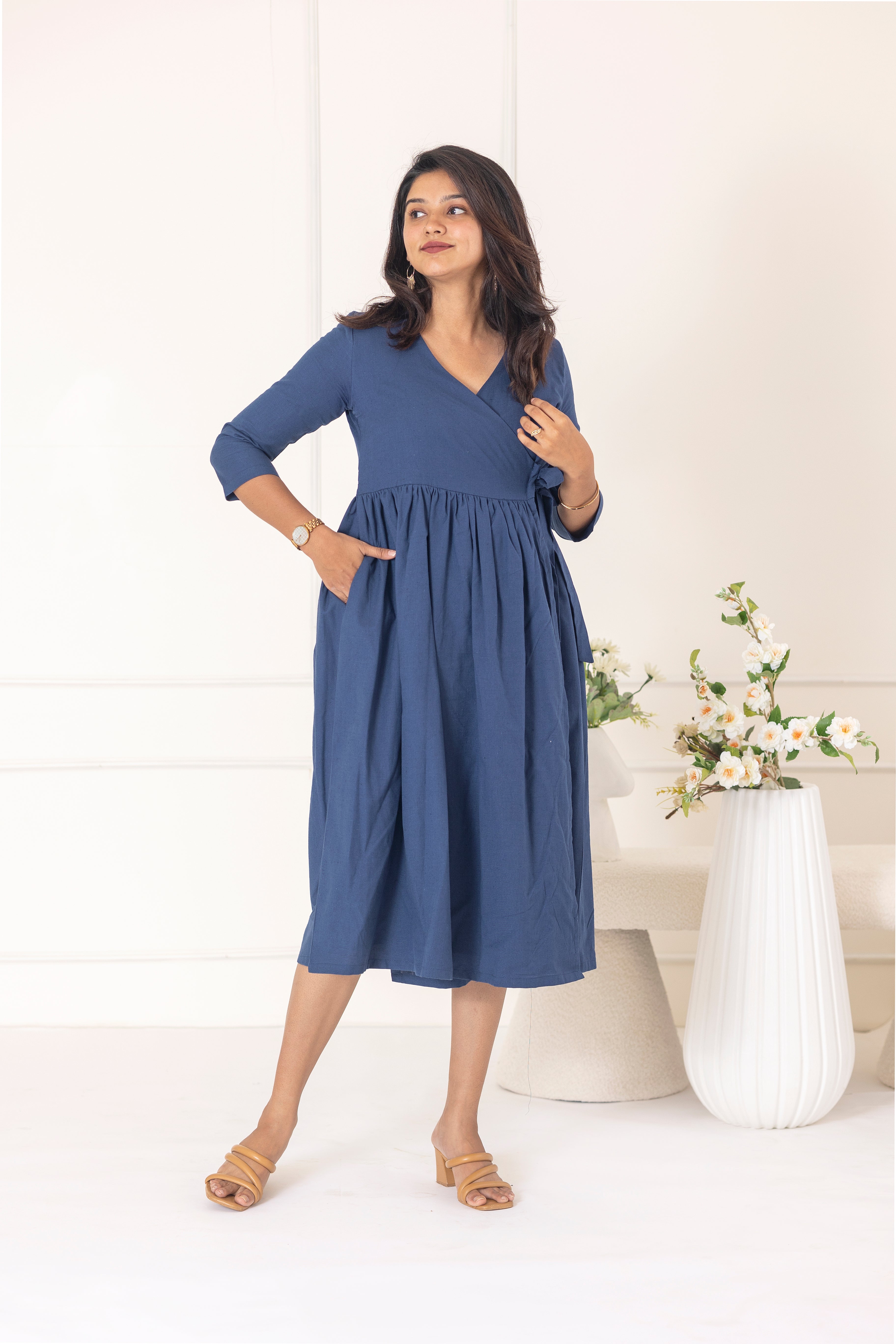 Navy wrap