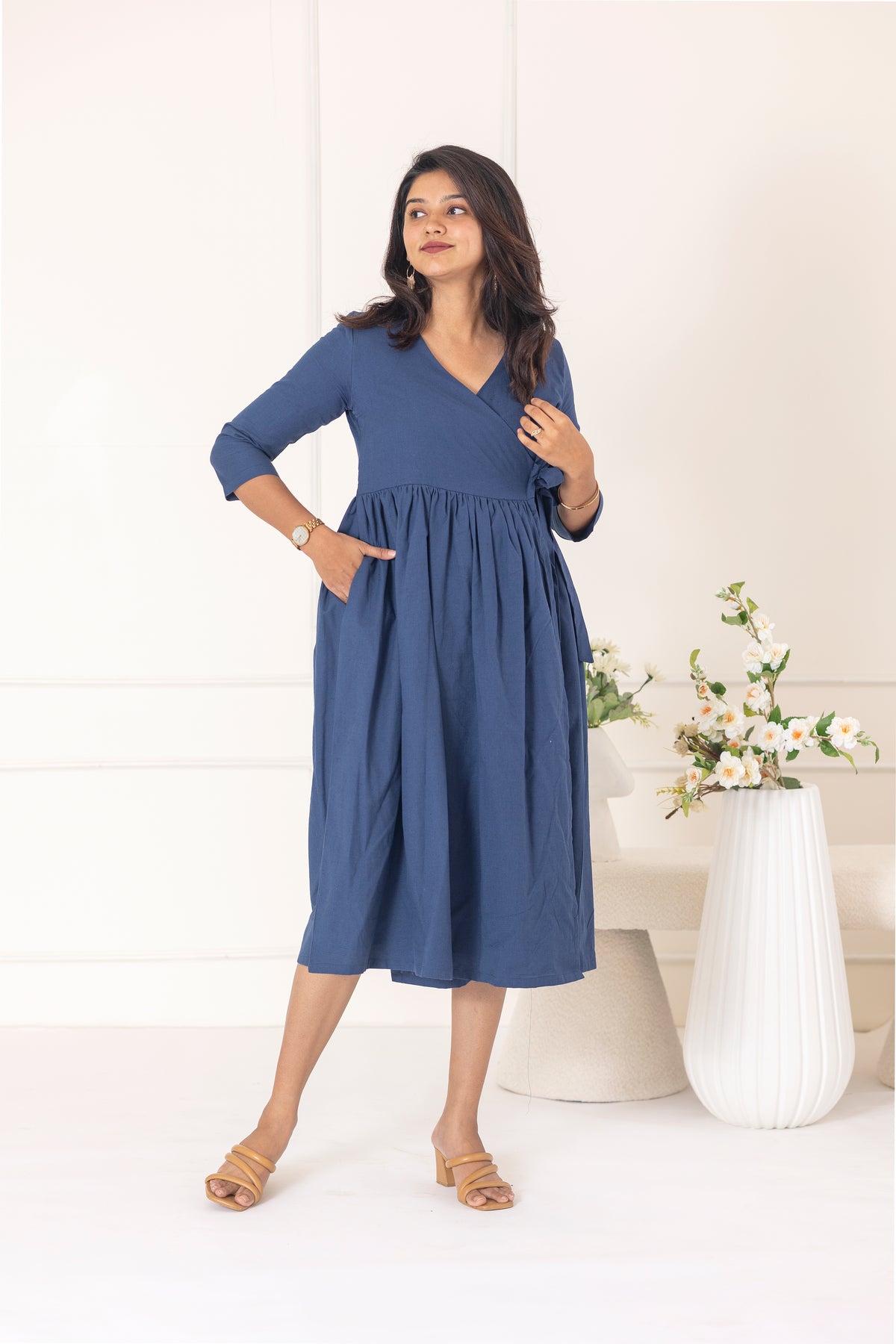 Navy wrap