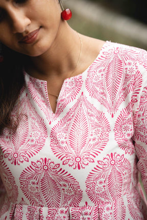 Pink Motif Dress