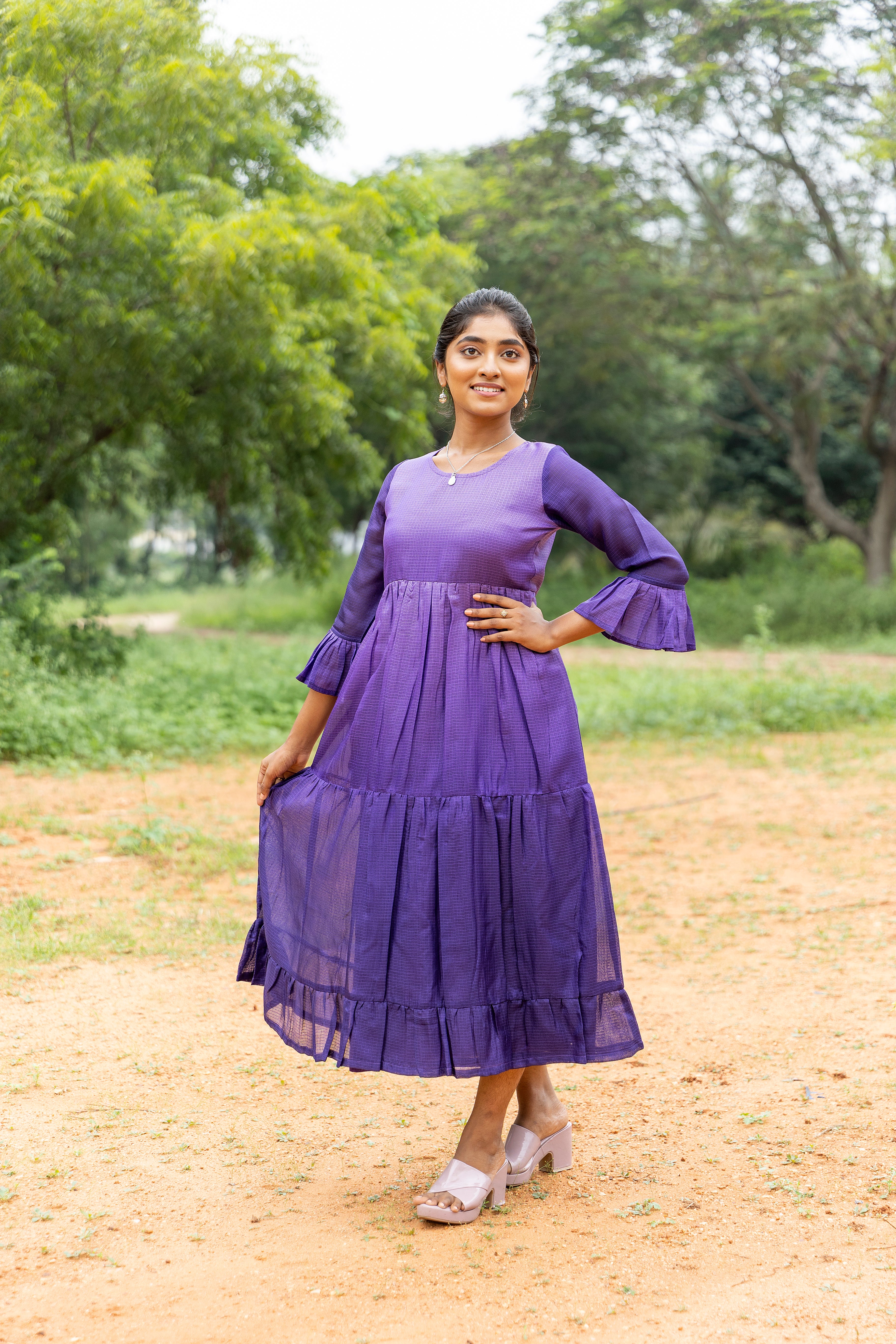 Purple Ombré Dress