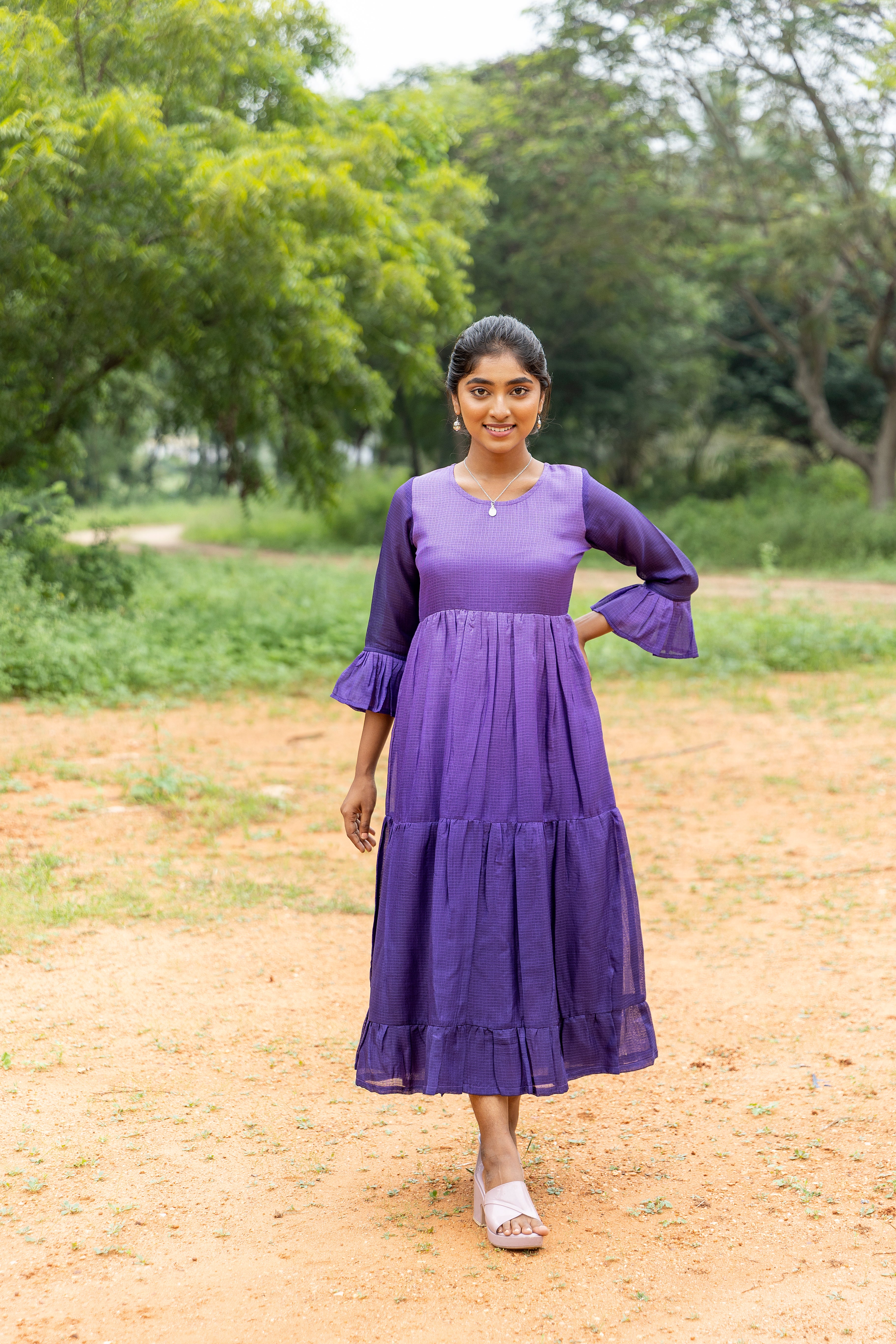 Purple Ombré Dress