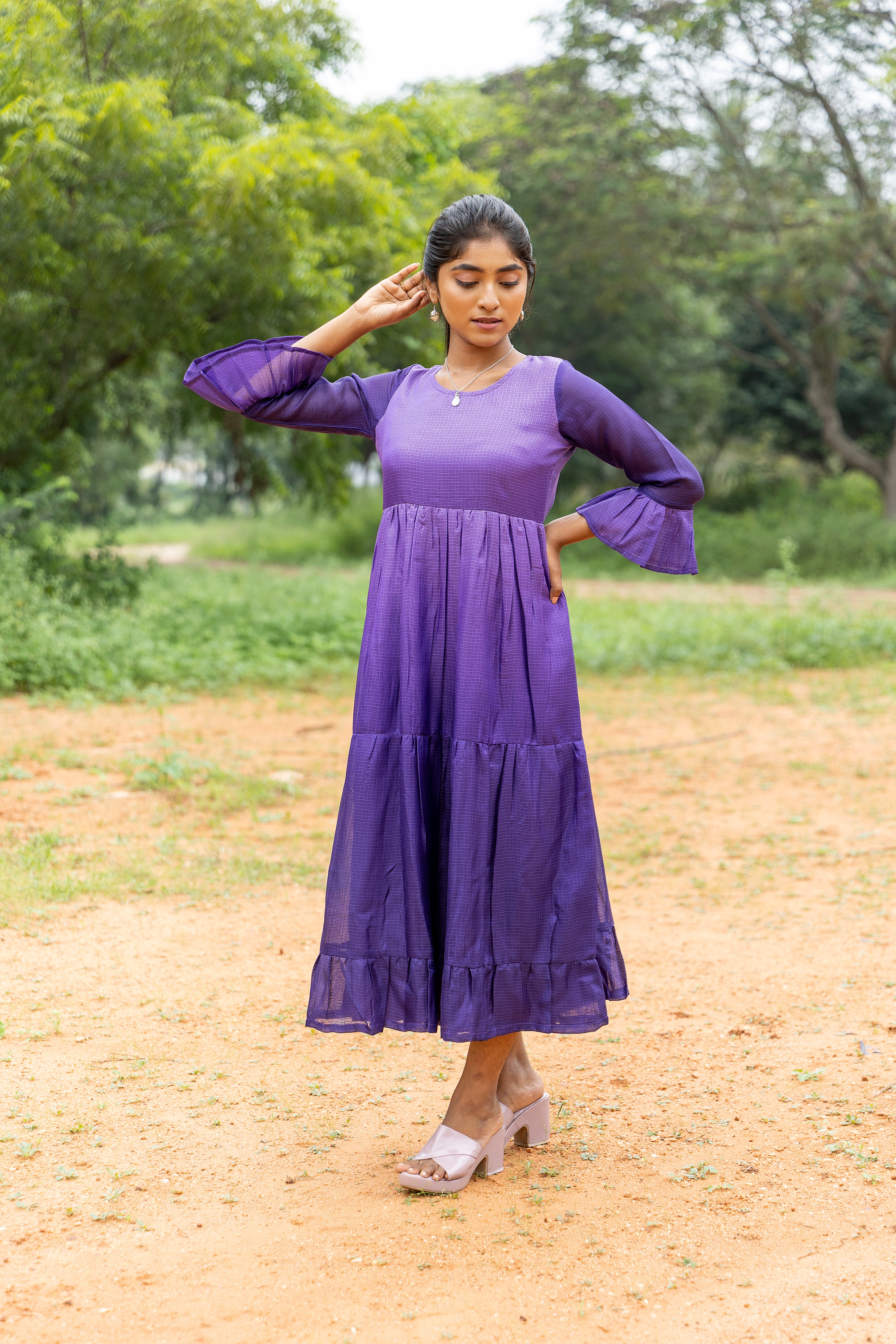 Purple Ombré Dress