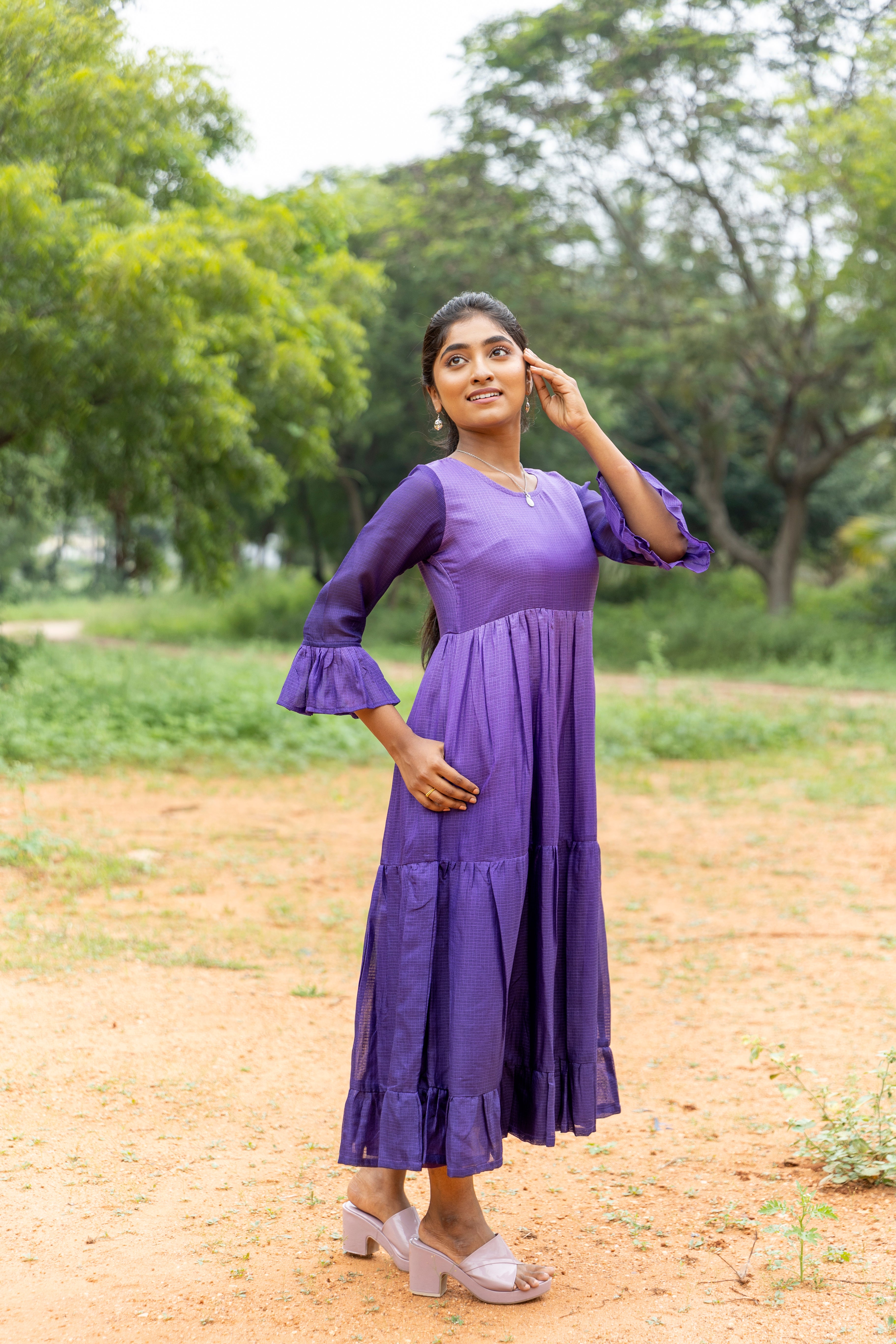 Purple Ombré Dress