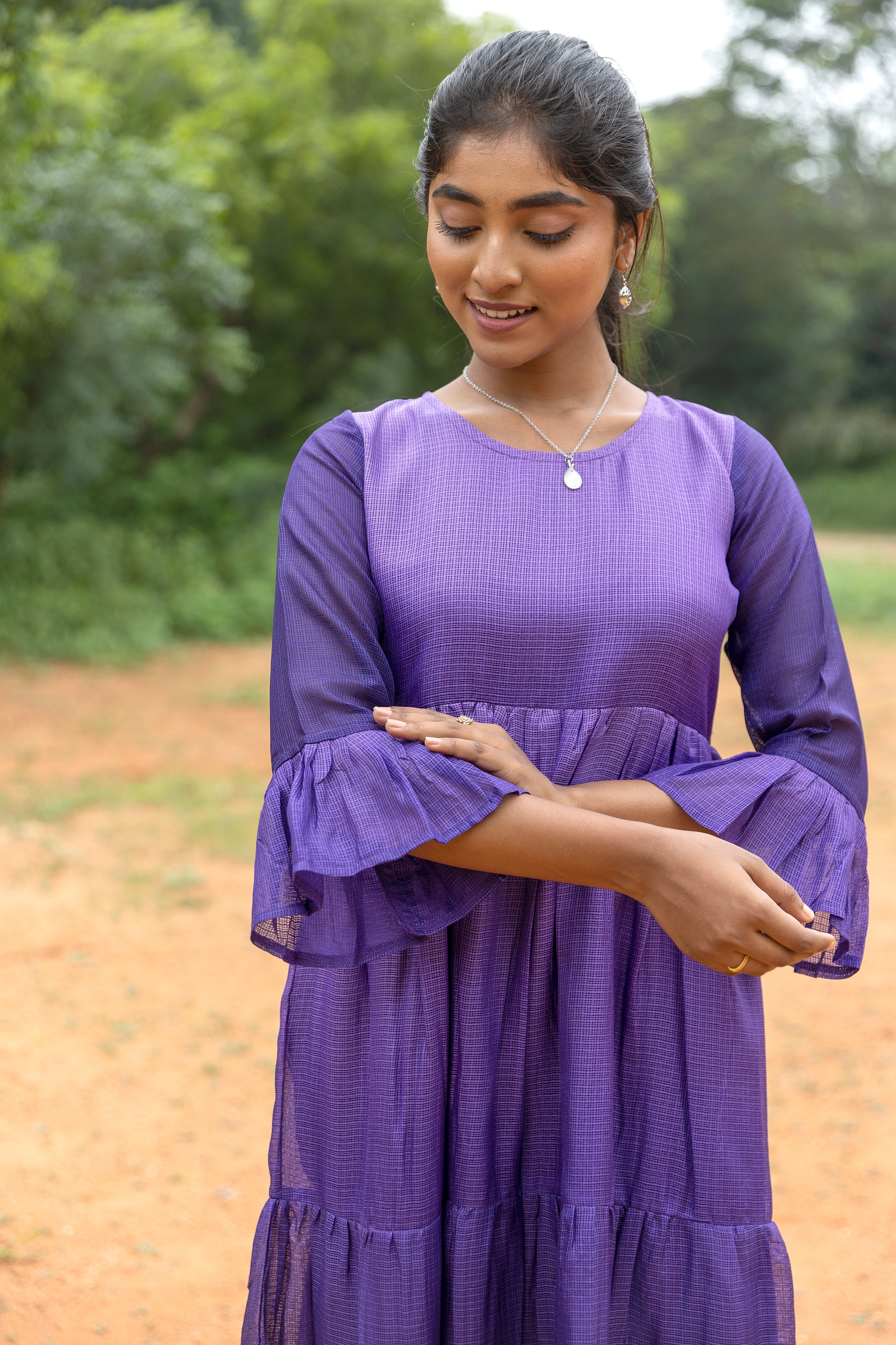 Purple Ombré Dress