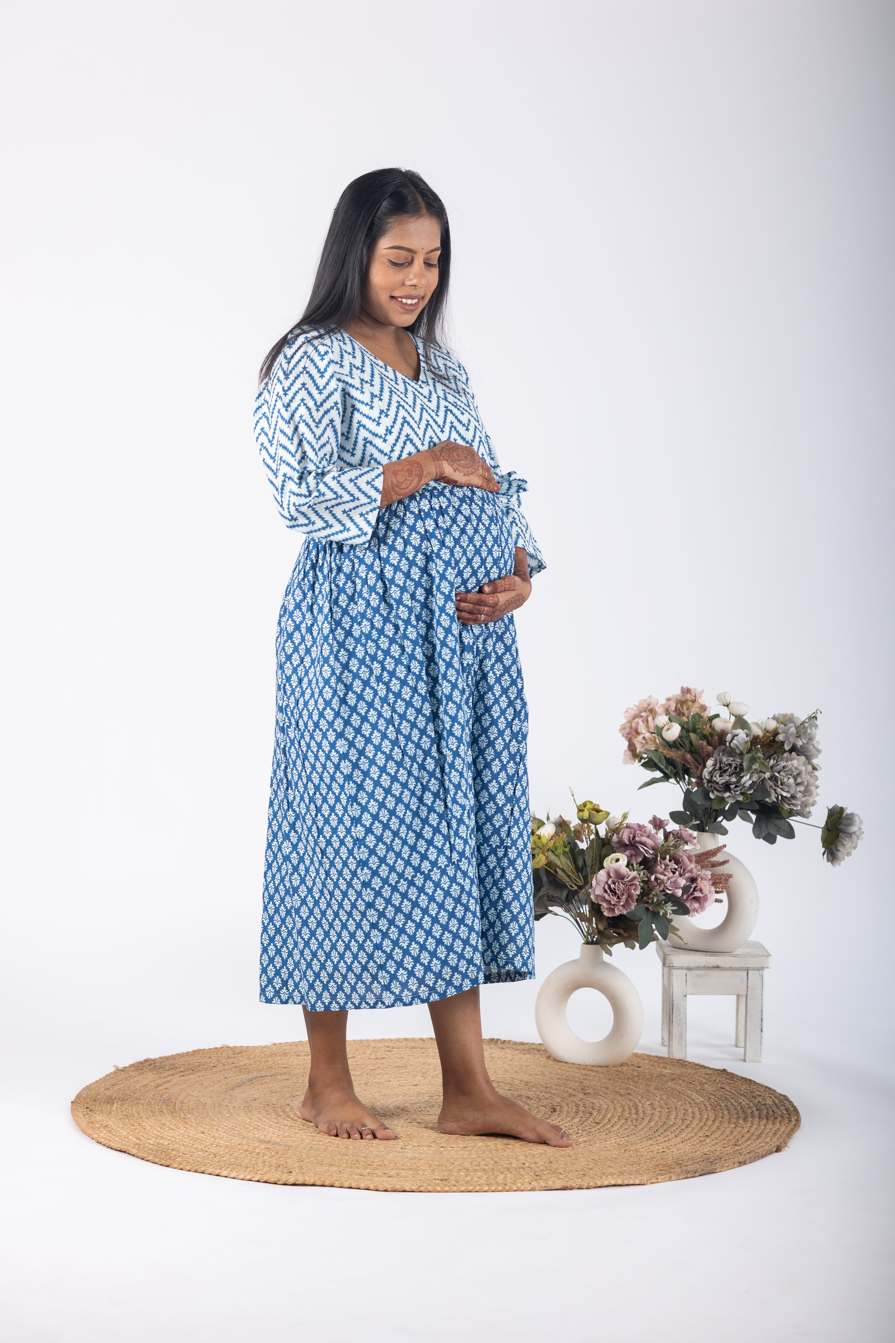 Sky Zone Dress - Maternity Wear