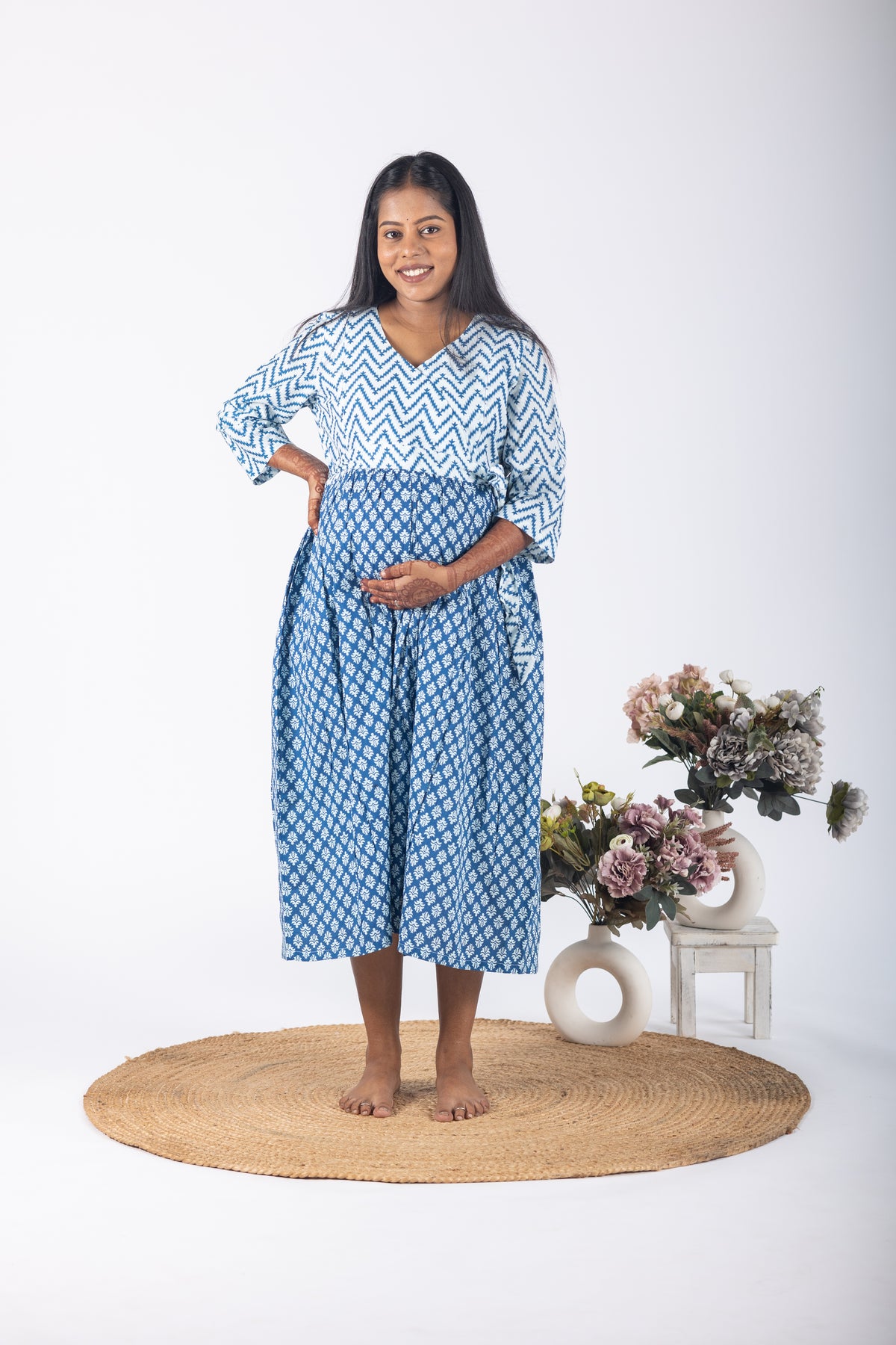 Sky Zone Dress - Maternity Wear