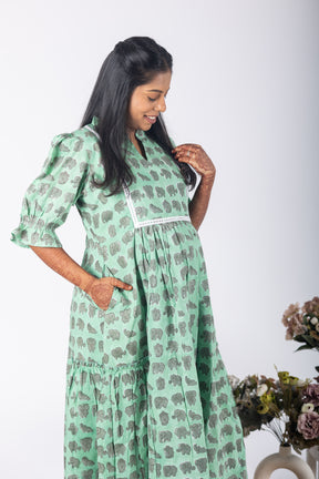 Mint Elephant - Maternity Wear