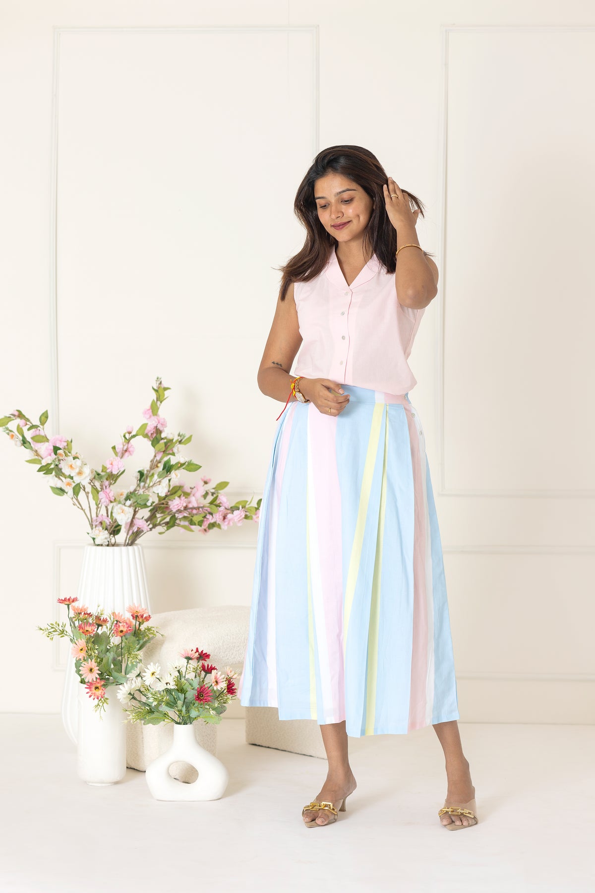 Blush hues