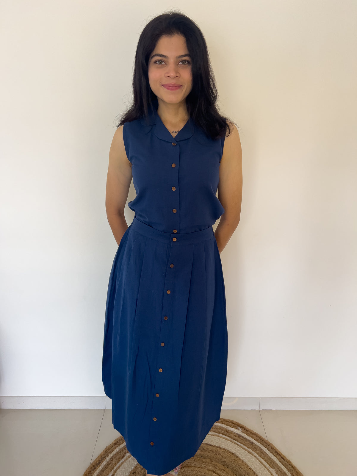 Navy dawn